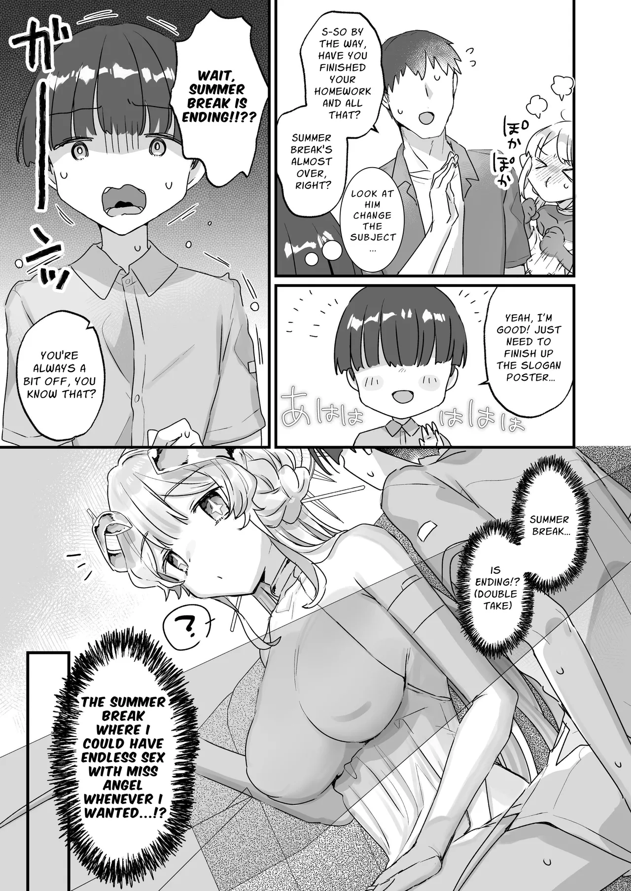[Tenkirin (Kanroame)]Zoku Onaho Ochishita Kikai Tenshi-sama to Boku no Natsuyasumi | My Summer Vacation with a Fallen Faphole Mech Angel 2[English] [Translatoranon] [Digital] Page 40