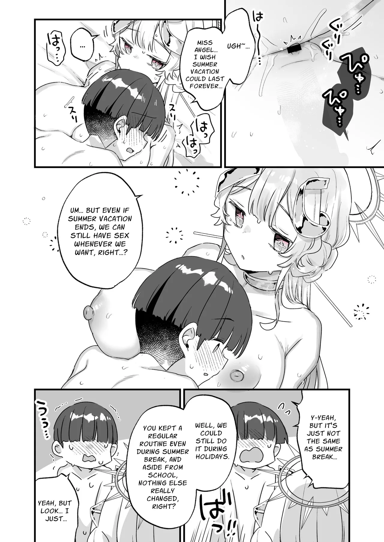 [Tenkirin (Kanroame)]Zoku Onaho Ochishita Kikai Tenshi-sama to Boku no Natsuyasumi | My Summer Vacation with a Fallen Faphole Mech Angel 2[English] [Translatoranon] [Digital] Page 53