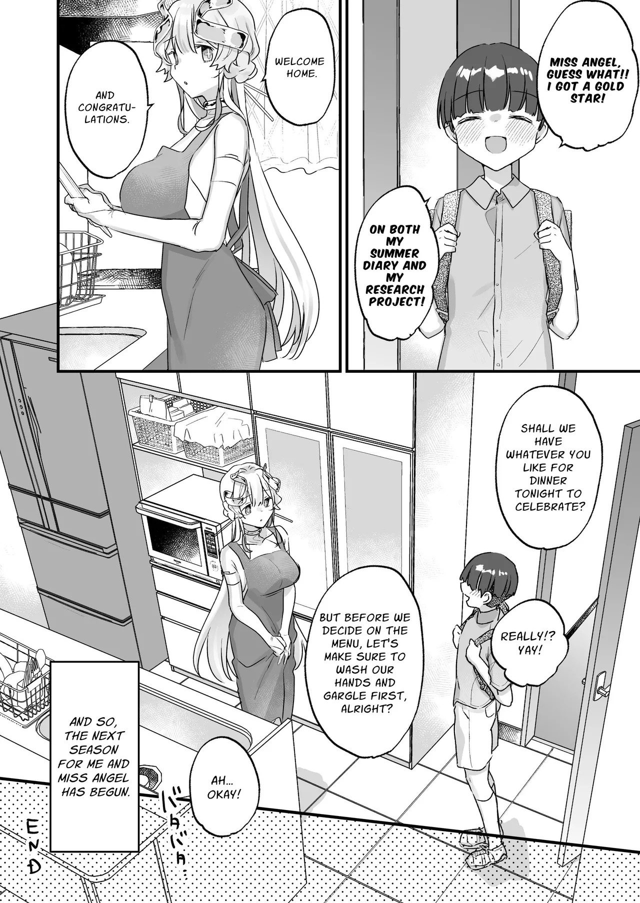 [Tenkirin (Kanroame)]Zoku Onaho Ochishita Kikai Tenshi-sama to Boku no Natsuyasumi | My Summer Vacation with a Fallen Faphole Mech Angel 2[English] [Translatoranon] [Digital] Page 55