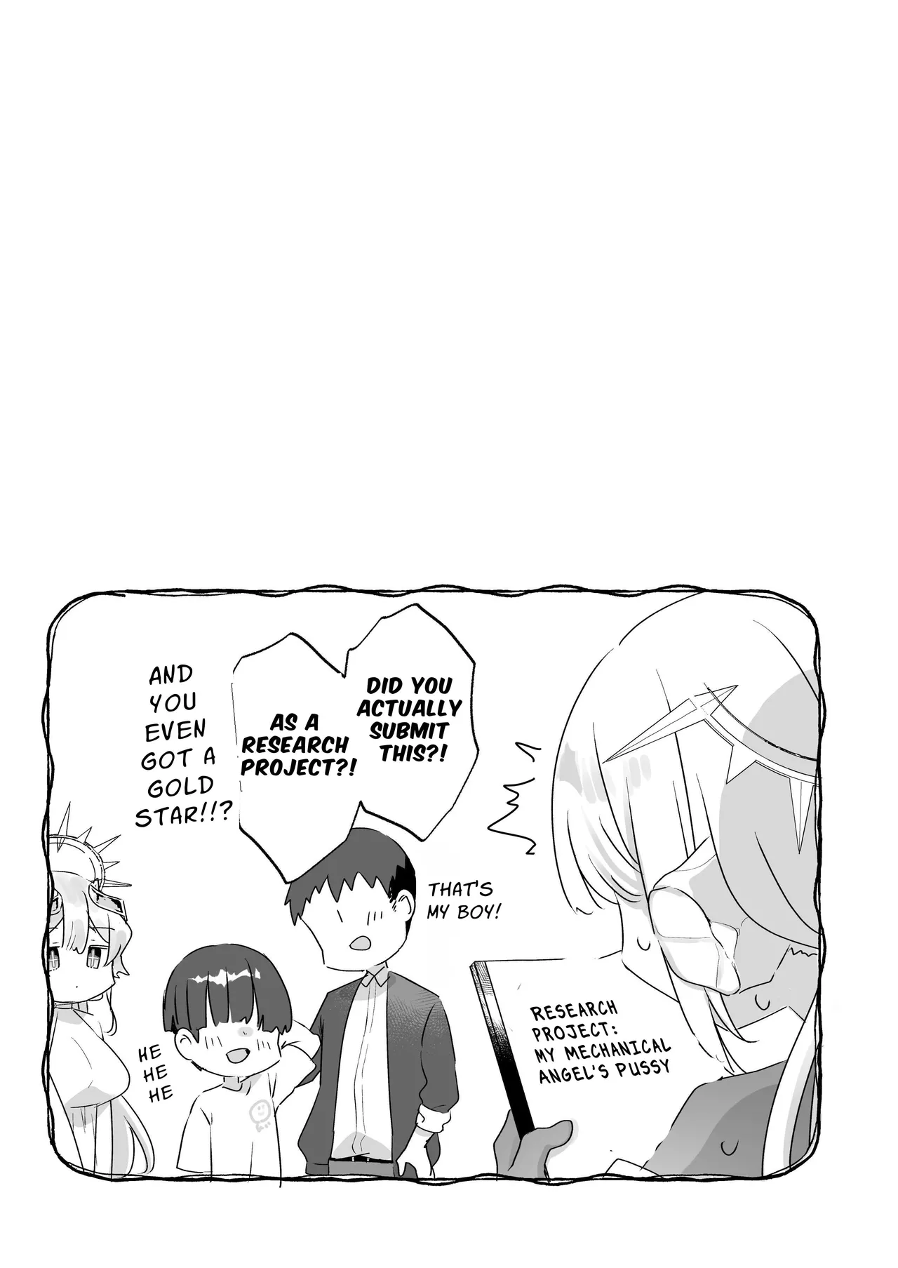[Tenkirin (Kanroame)]Zoku Onaho Ochishita Kikai Tenshi-sama to Boku no Natsuyasumi | My Summer Vacation with a Fallen Faphole Mech Angel 2[English] [Translatoranon] [Digital] Page 56