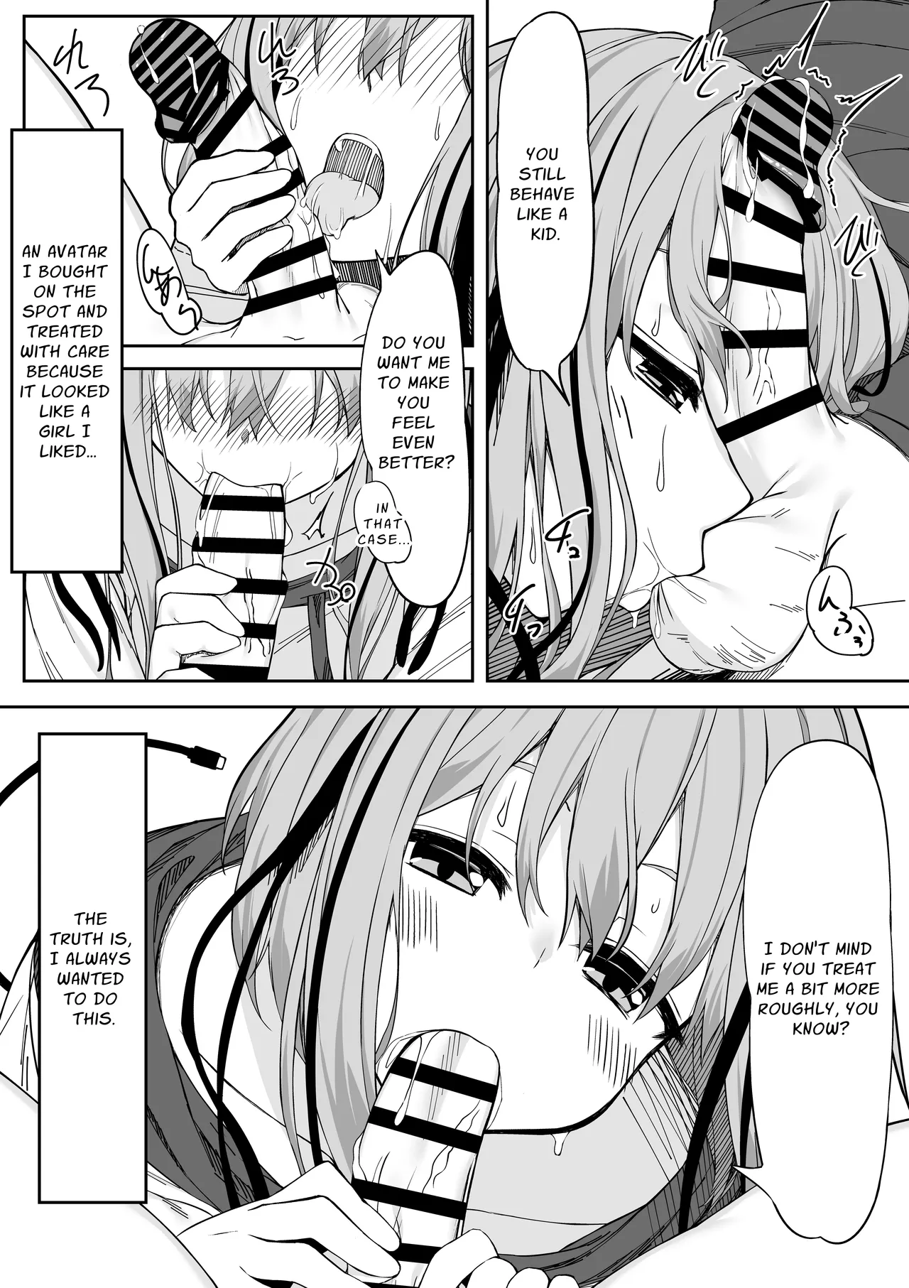 [Rokuchounome (Olive)]V-Ava ga Mesu-gao ni Naru Made Honki Koubi shita | I Seriously Fucked My Virtual Avatar Until She Turned Slut-Faced[English] [sakurei] Page 9