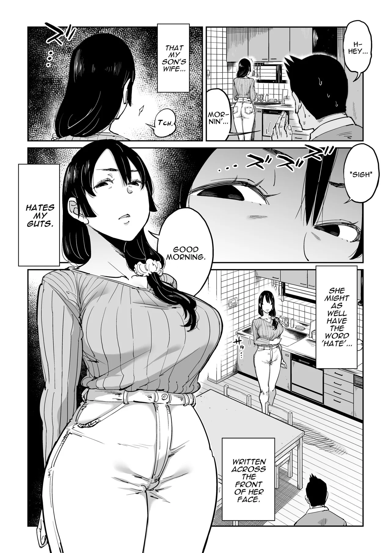 [Shioji]Hankouteki na Musuko no Yome ni Saimin Kakete mita | I Command My Son's Rebellious Wife[English] [Darg777 Translations] Page 3