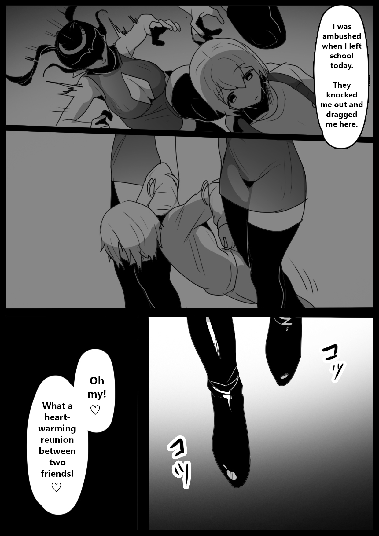 [Permission (Toppogi)]Hero shonen ga zako kaijin ni jinkaku shasei sa se rare fuin sa reru ohanashi[English] Page 7