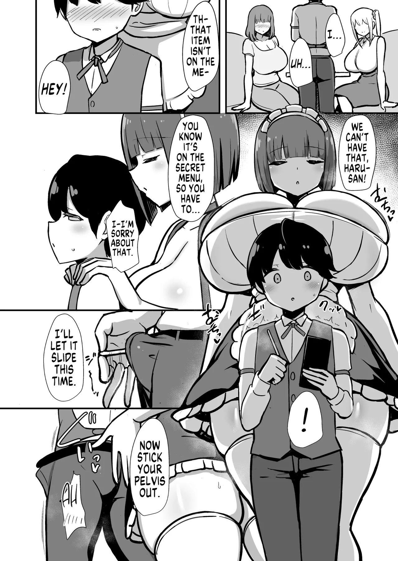 [Starmine18 (HANABi)]Shitsuji-kun no Sundome Milk Tea Cowper Oome | Waiter-Kun's Edge Milk Tea With Lots of Precum[English] [MegaFagget] [Digital] Page 3