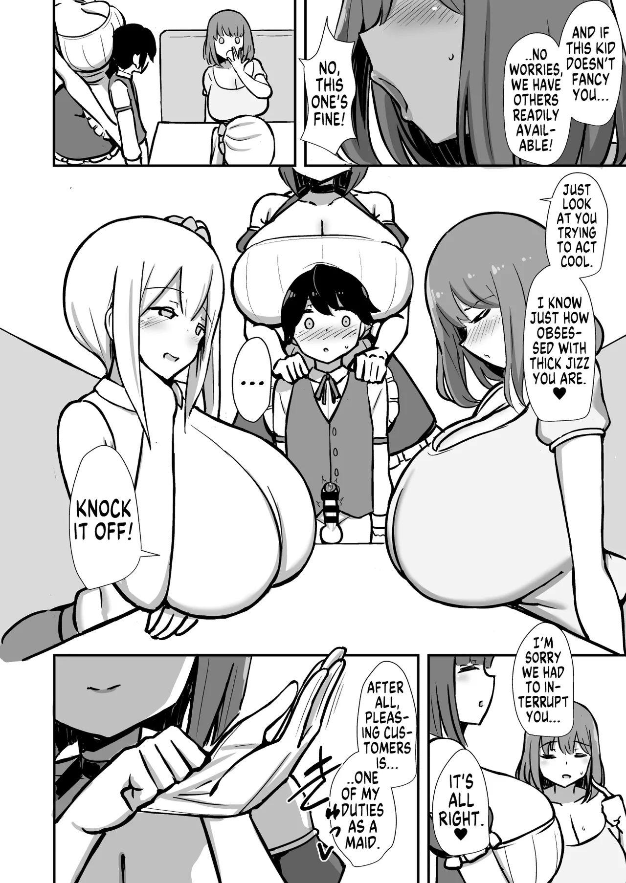 [Starmine18 (HANABi)]Shitsuji-kun no Sundome Milk Tea Cowper Oome | Waiter-Kun's Edge Milk Tea With Lots of Precum[English] [MegaFagget] [Digital] Page 7