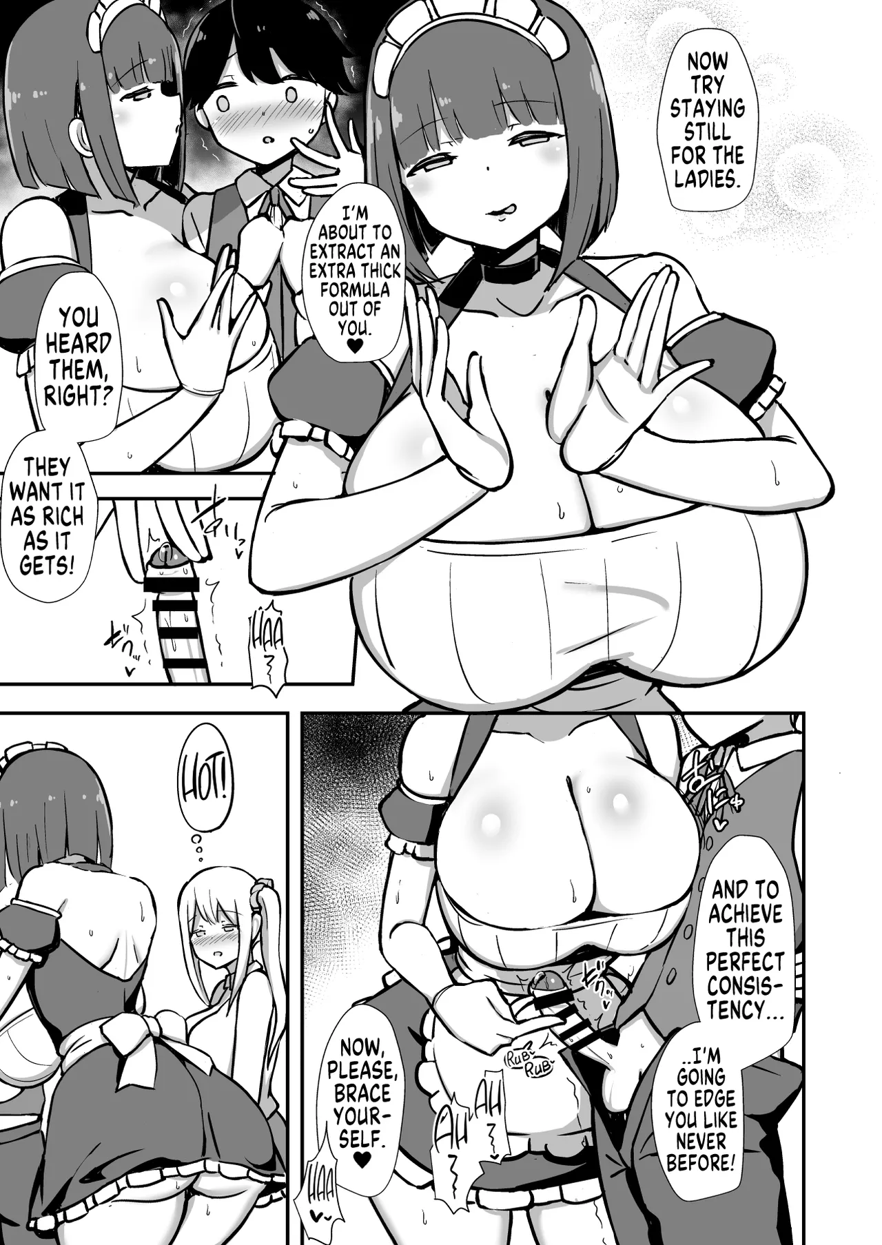 [Starmine18 (HANABi)]Shitsuji-kun no Sundome Milk Tea Cowper Oome | Waiter-Kun's Edge Milk Tea With Lots of Precum[English] [MegaFagget] [Digital] Page 8