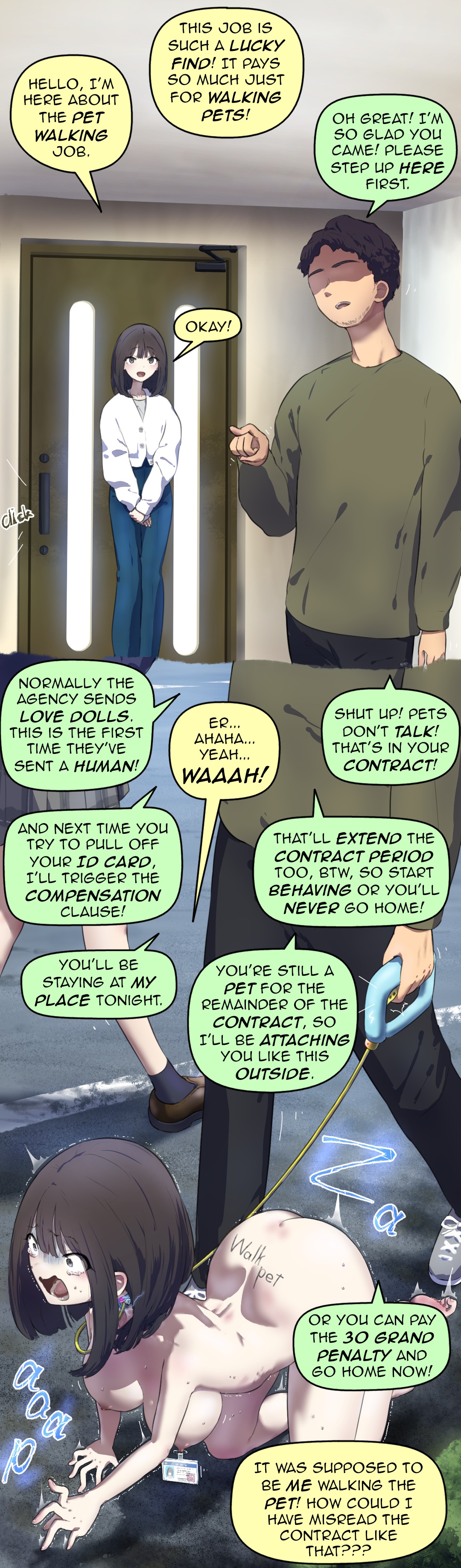 [fest]Pet walking part-time job 1 & 2 Page 3