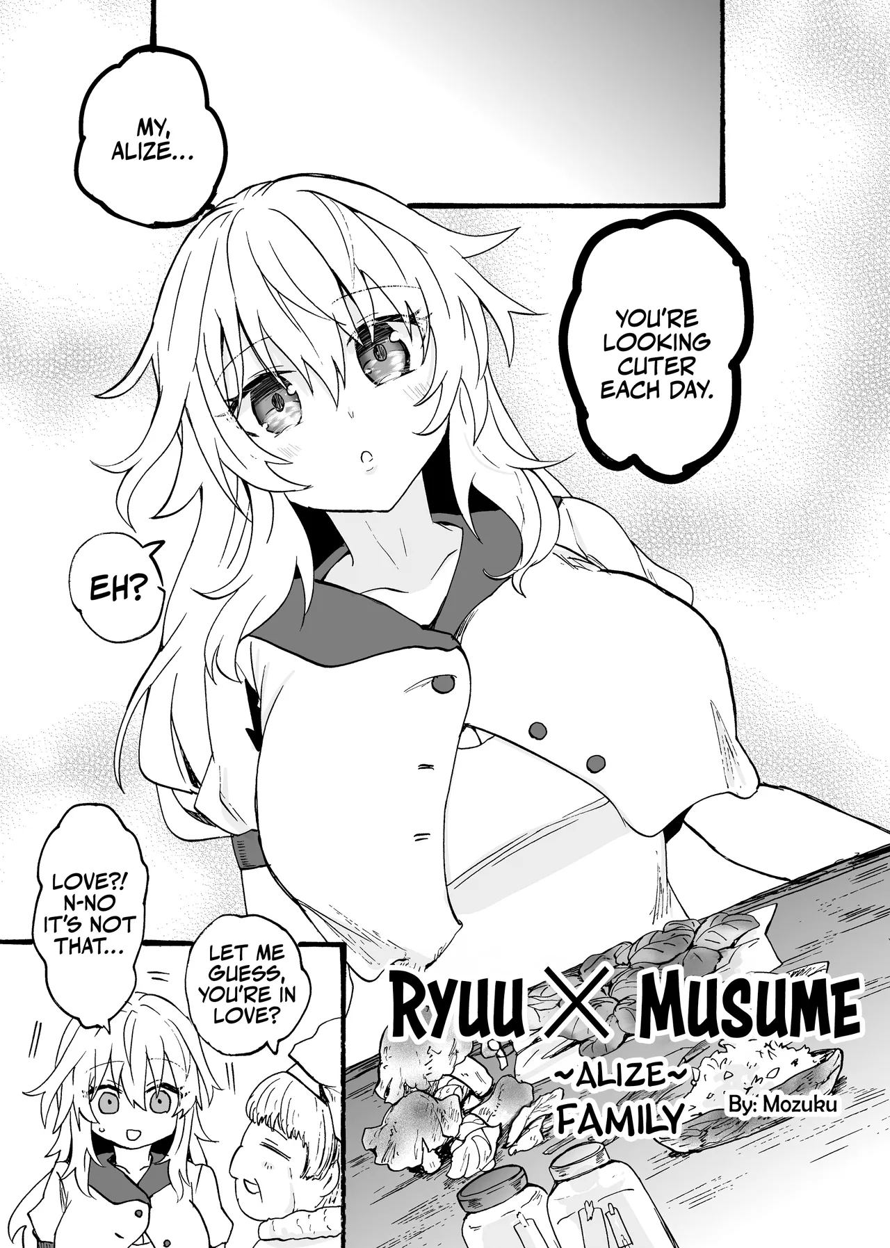 [Aburi Paseri (Mozuku)]Ryuu x Musume ~Alize~ family[English] [Kinsei Translations] Page 2