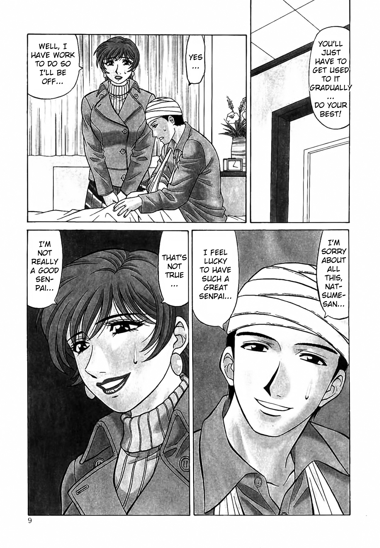 [Ozaki Akira]Caster Natsume Reiko no Yuuwaku Vol. 4 Ch.1-9[English] Page 10