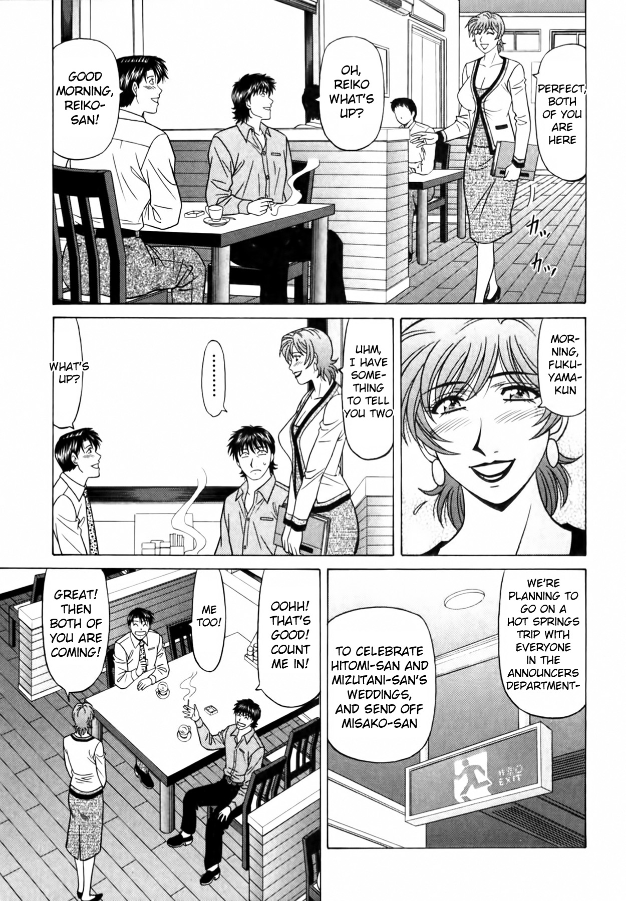 [Ozaki Akira]Caster Natsume Reiko no Yuuwaku Vol. 4 Ch.1-9[English] Page 188
