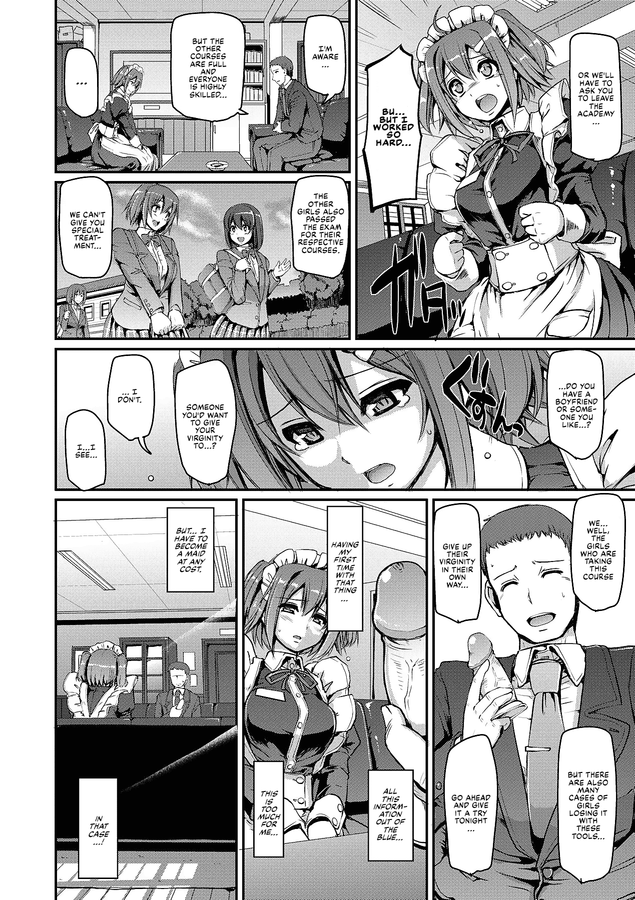 [Alexi Laiho]Maid Gakuen e Youkoso!! - Welcome to Maid Academy Ch. 1-3[English] [Decensored] [Digital] Page 14