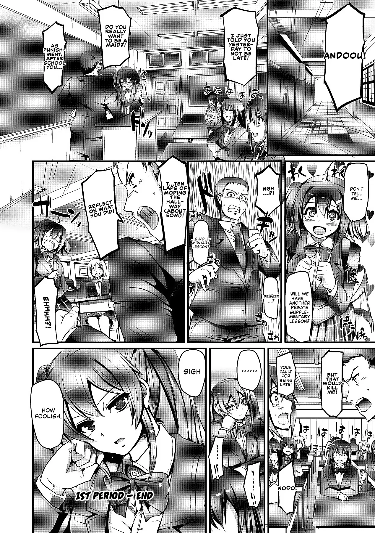 [Alexi Laiho]Maid Gakuen e Youkoso!! - Welcome to Maid Academy Ch. 1-3[English] [Decensored] [Digital] Page 34