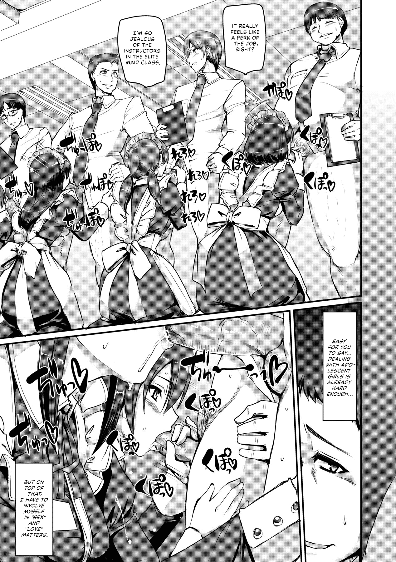[Alexi Laiho]Maid Gakuen e Youkoso!! - Welcome to Maid Academy Ch. 1-3[English] [Decensored] [Digital] Page 39