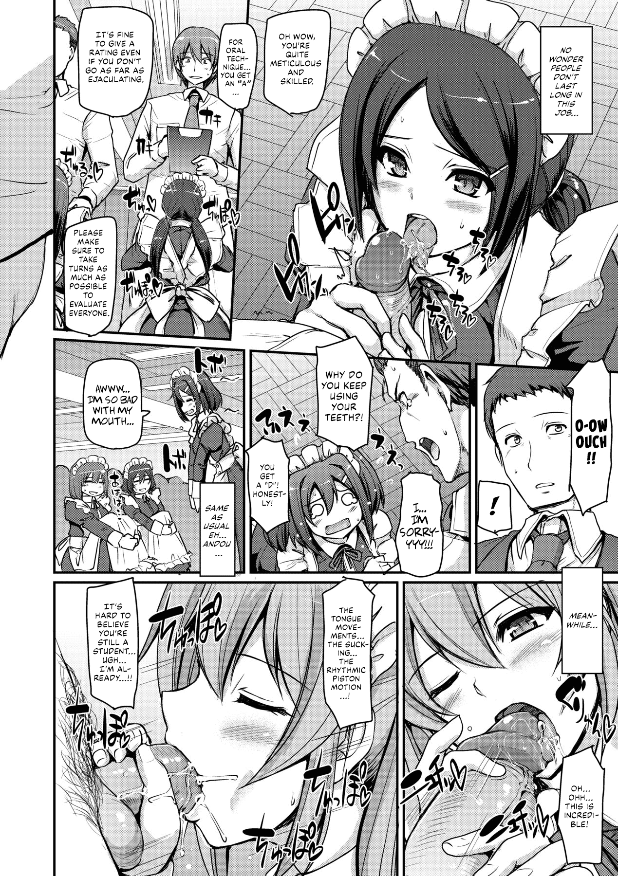 [Alexi Laiho]Maid Gakuen e Youkoso!! - Welcome to Maid Academy Ch. 1-3[English] [Decensored] [Digital] Page 40
