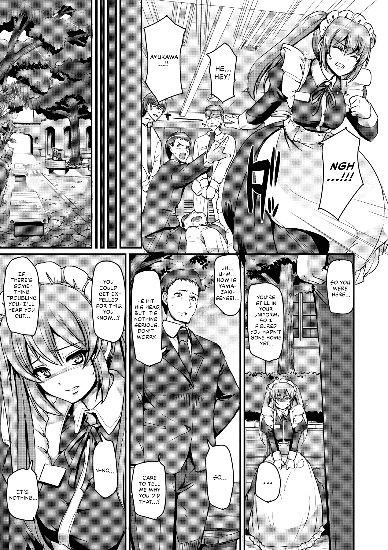 [Alexi Laiho]Maid Gakuen e Youkoso!! - Welcome to Maid Academy Ch. 1-3[English] [Decensored] [Digital] Page 43
