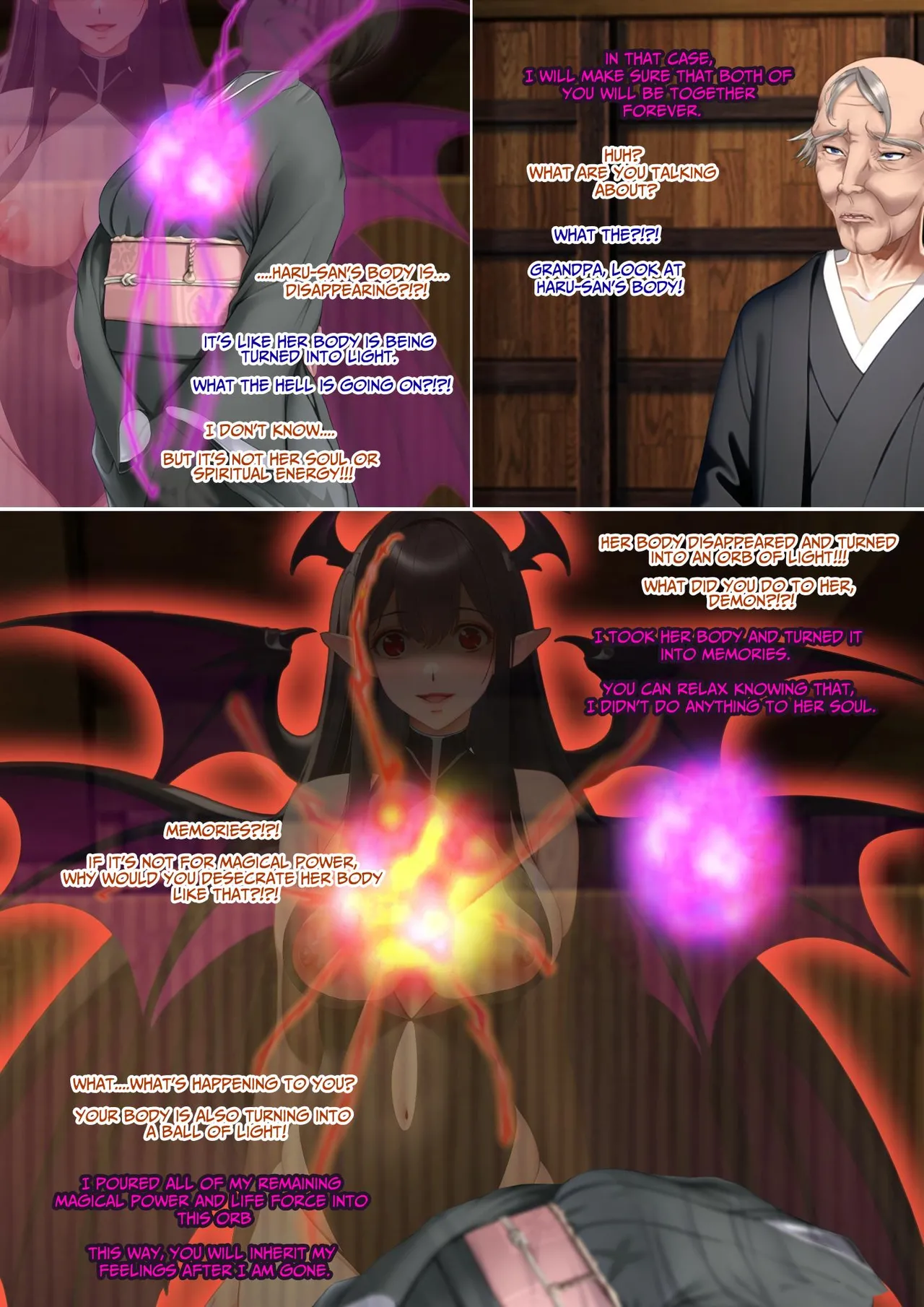 The Succubus Box: A lewd and unusual fate befalls the exorcist grandfather and grandson. Page 26