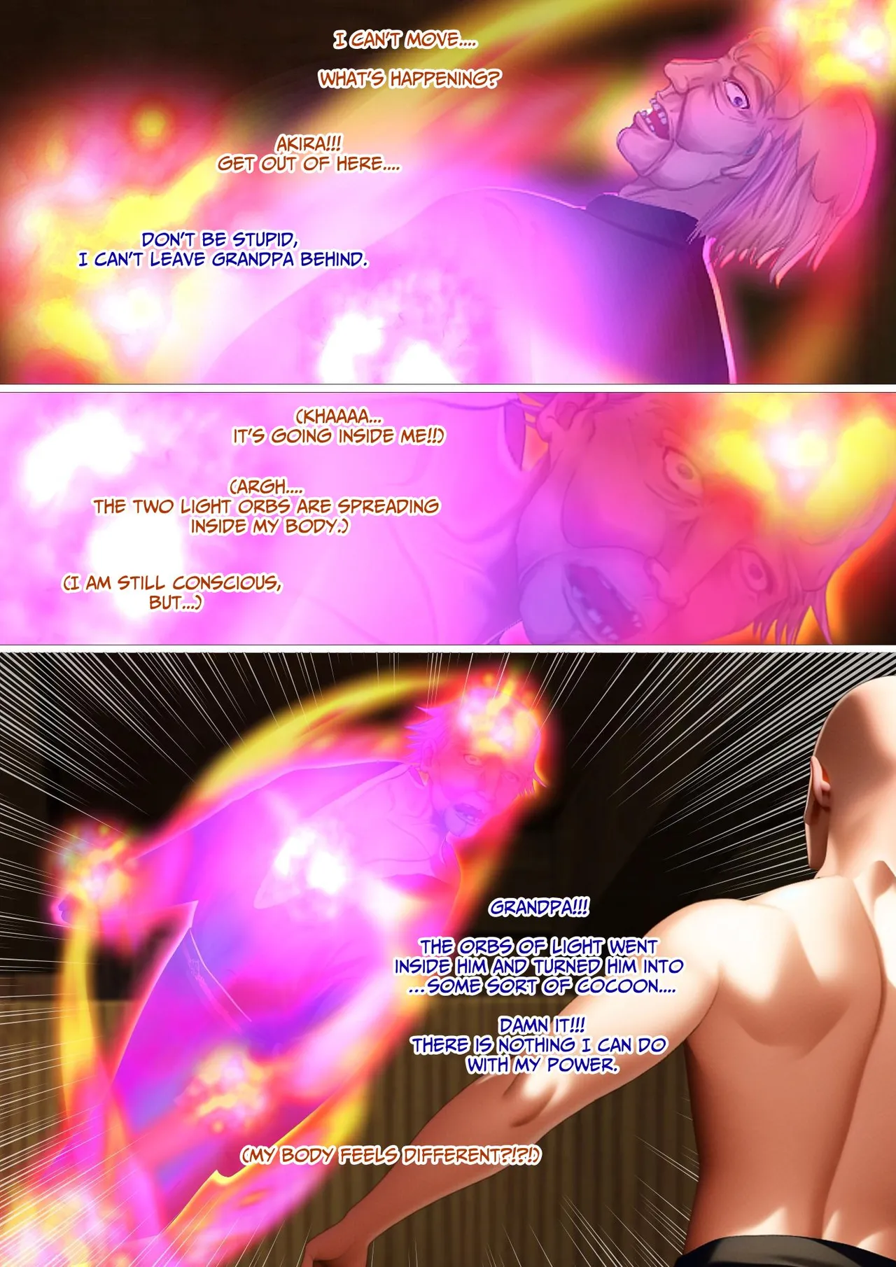 The Succubus Box: A lewd and unusual fate befalls the exorcist grandfather and grandson. Page 28