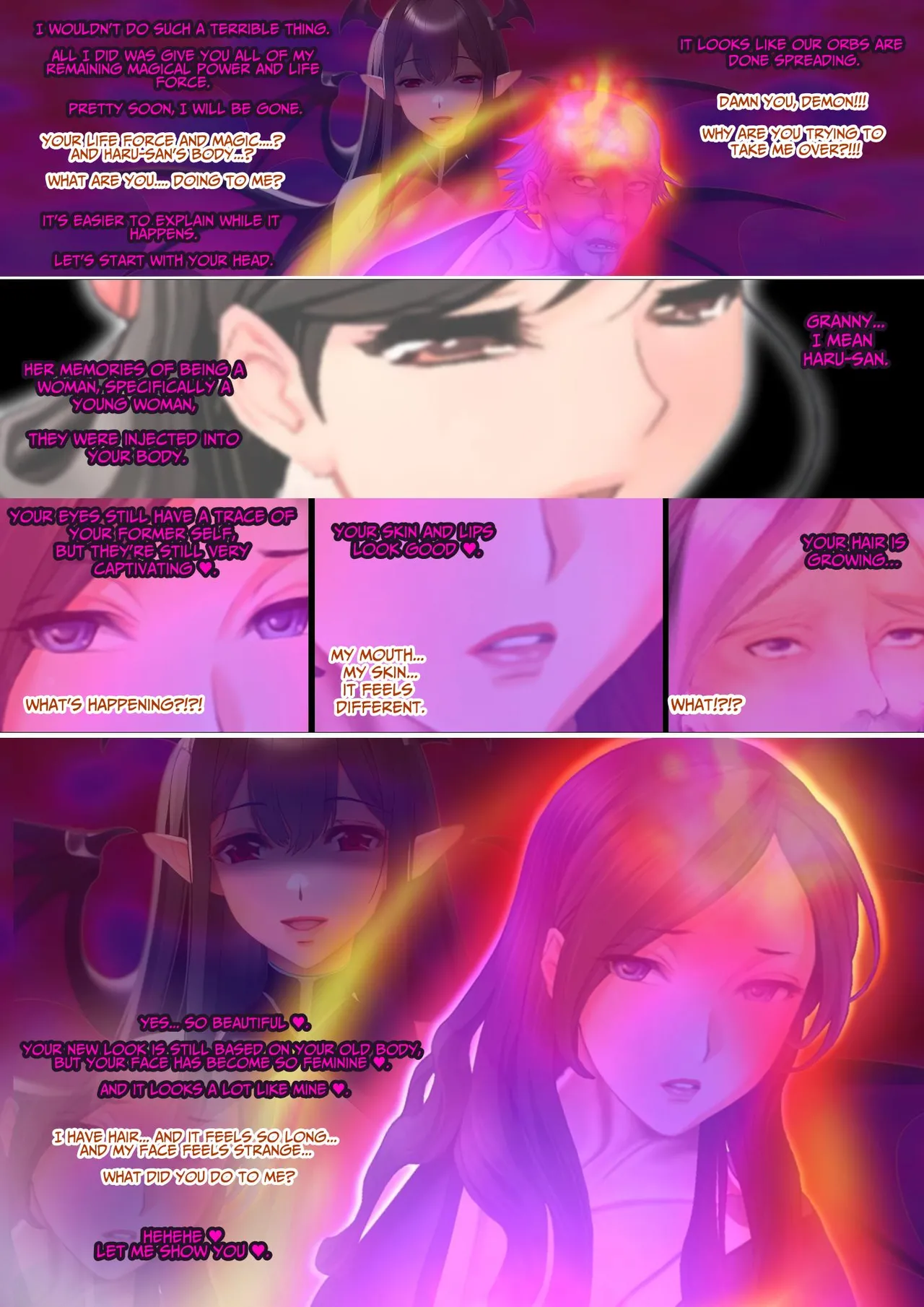 The Succubus Box: A lewd and unusual fate befalls the exorcist grandfather and grandson. Page 29