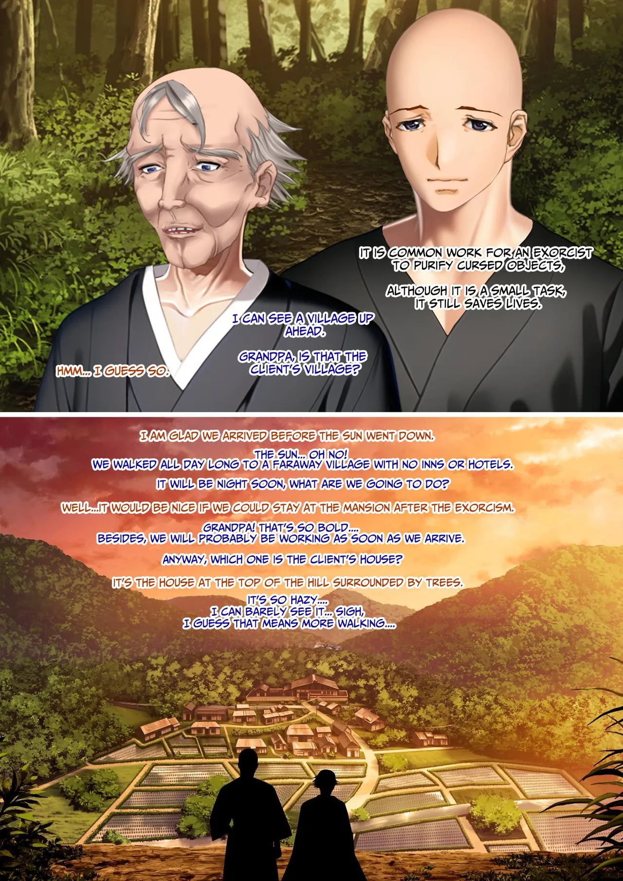 The Succubus Box: A lewd and unusual fate befalls the exorcist grandfather and grandson. Page 3