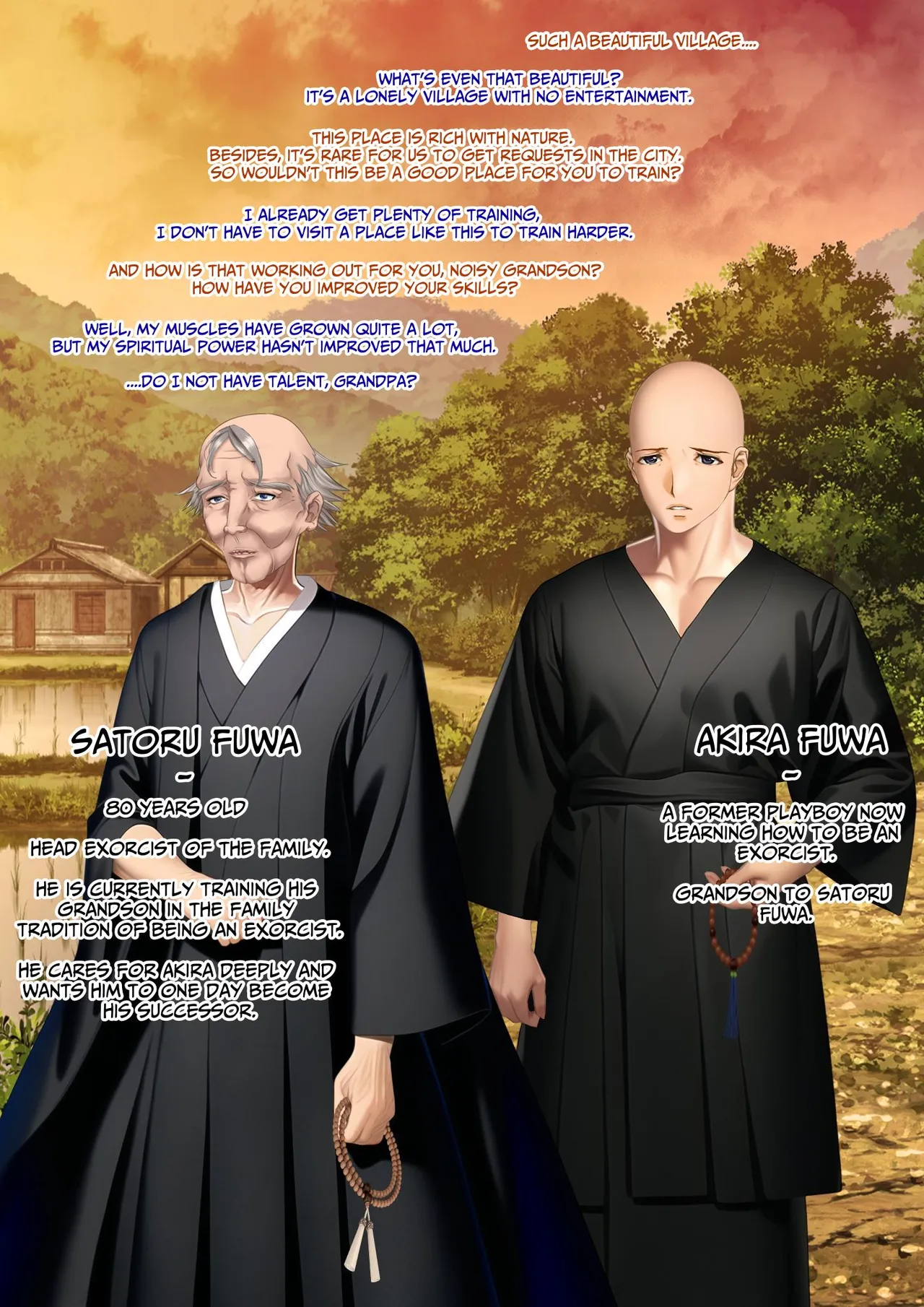 The Succubus Box: A lewd and unusual fate befalls the exorcist grandfather and grandson. Page 4