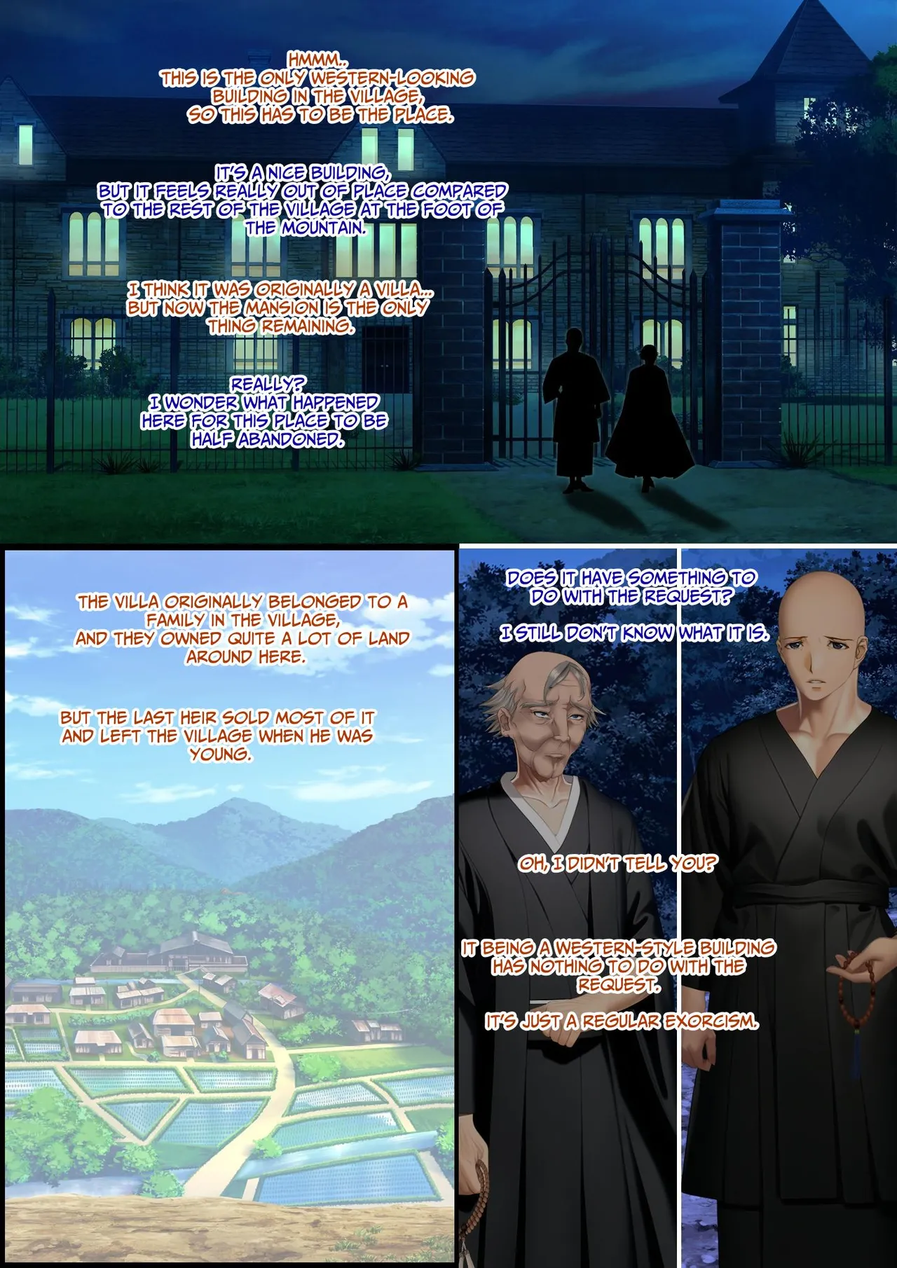The Succubus Box: A lewd and unusual fate befalls the exorcist grandfather and grandson. Page 6