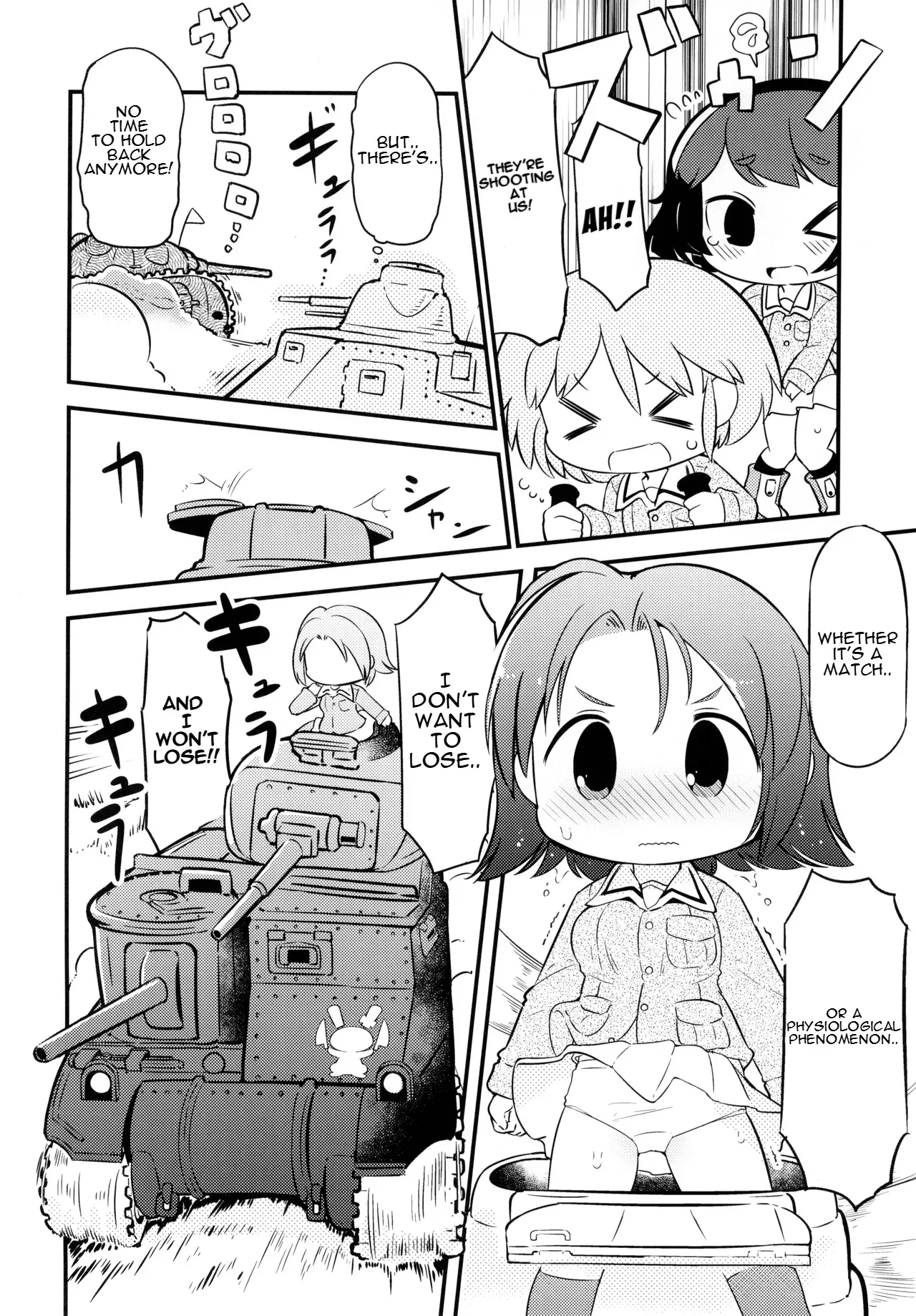 (C104) [Hanomidou (Hanomido)]AZUSA WAR!!(Girls und Panzer) [English] Page 15