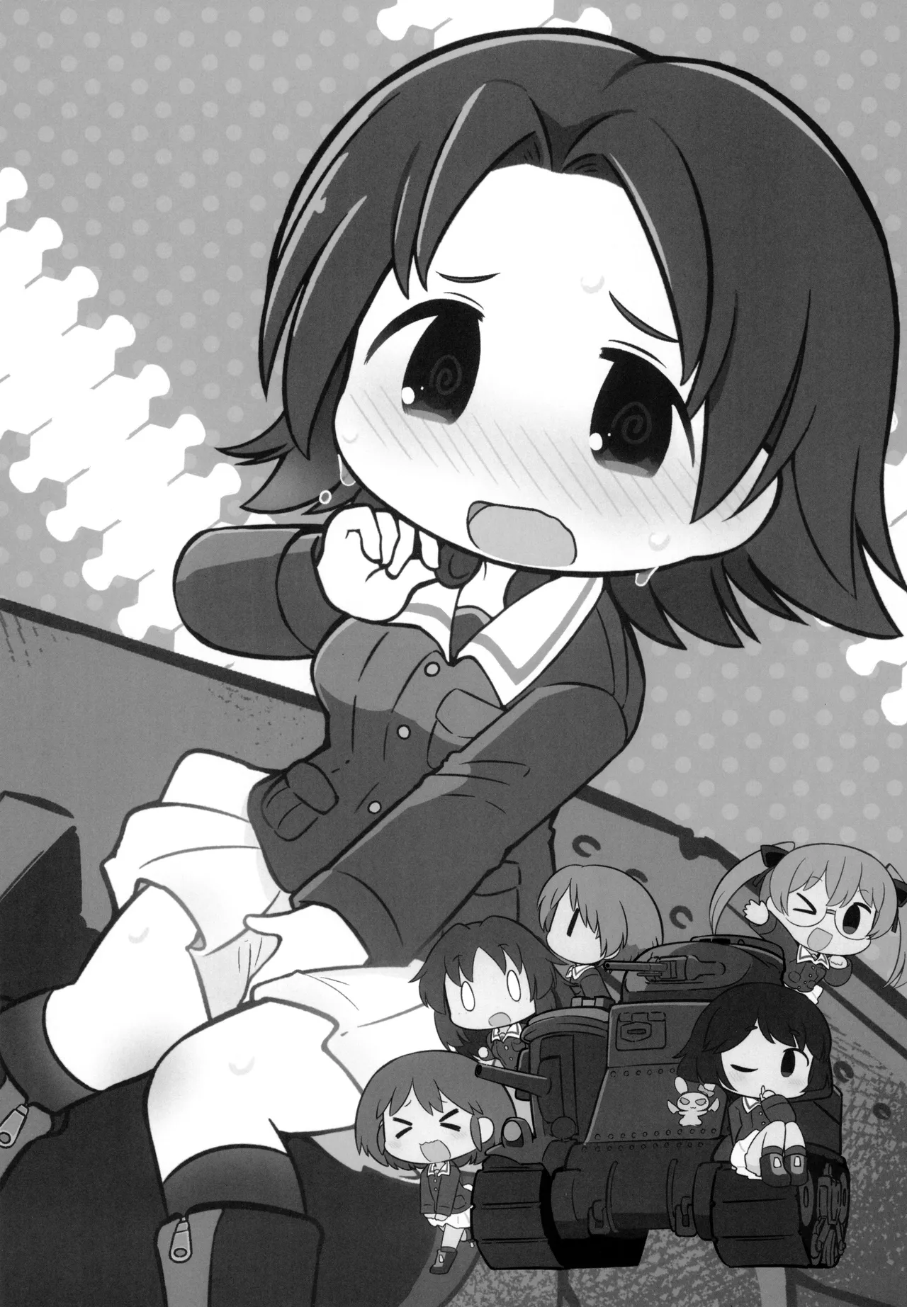 (C104) [Hanomidou (Hanomido)]AZUSA WAR!!(Girls und Panzer) [English] Page 2