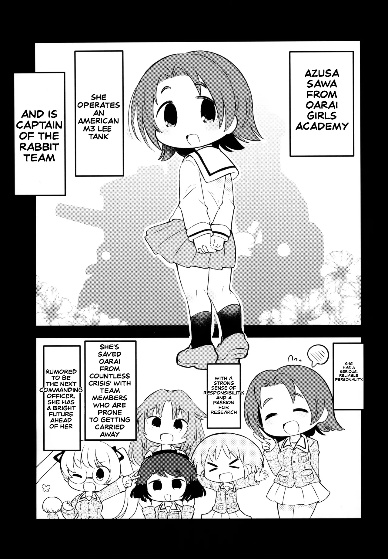 (C104) [Hanomidou (Hanomido)]AZUSA WAR!!(Girls und Panzer) [English] Page 4