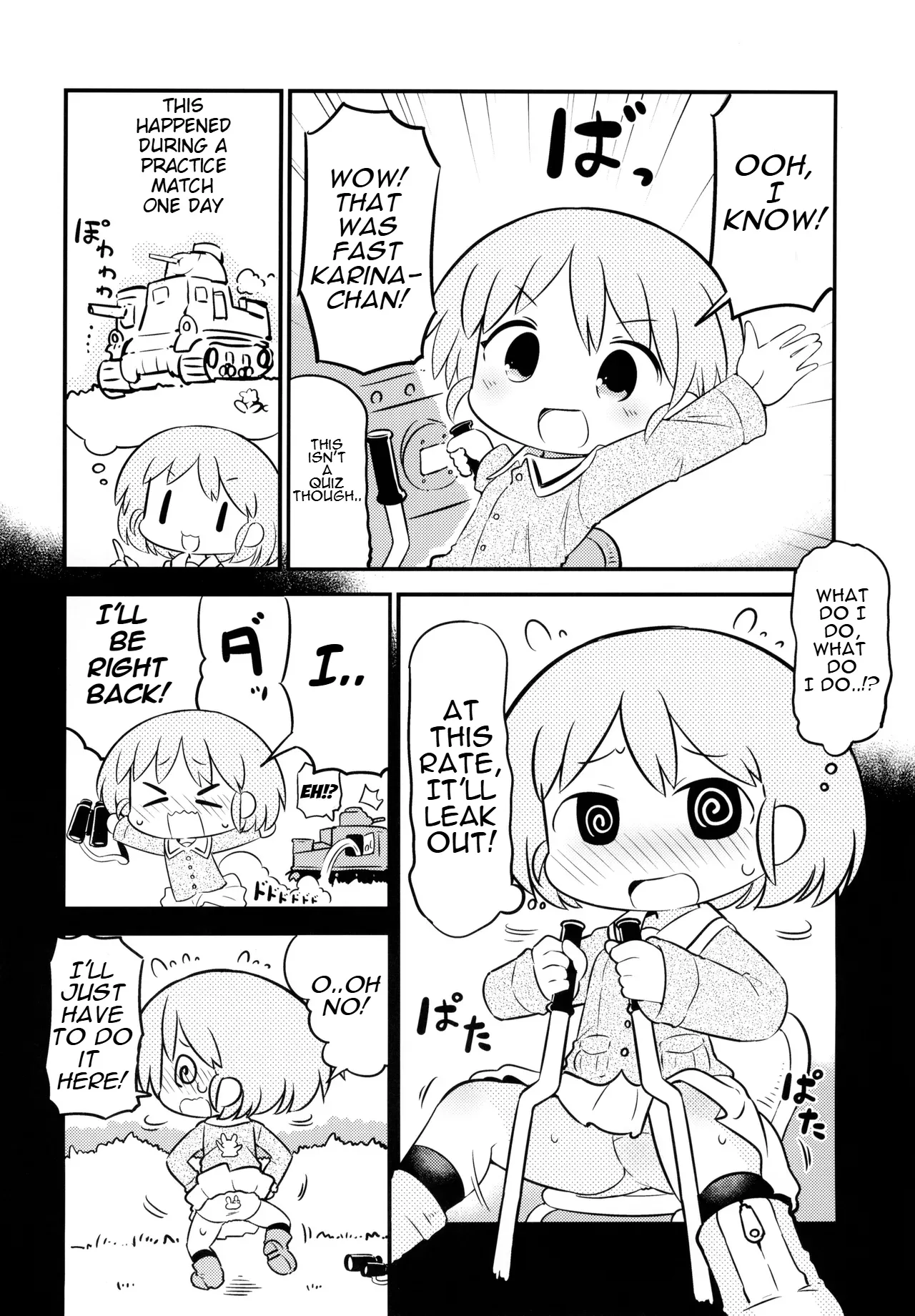 (C104) [Hanomidou (Hanomido)]AZUSA WAR!!(Girls und Panzer) [English] Page 7