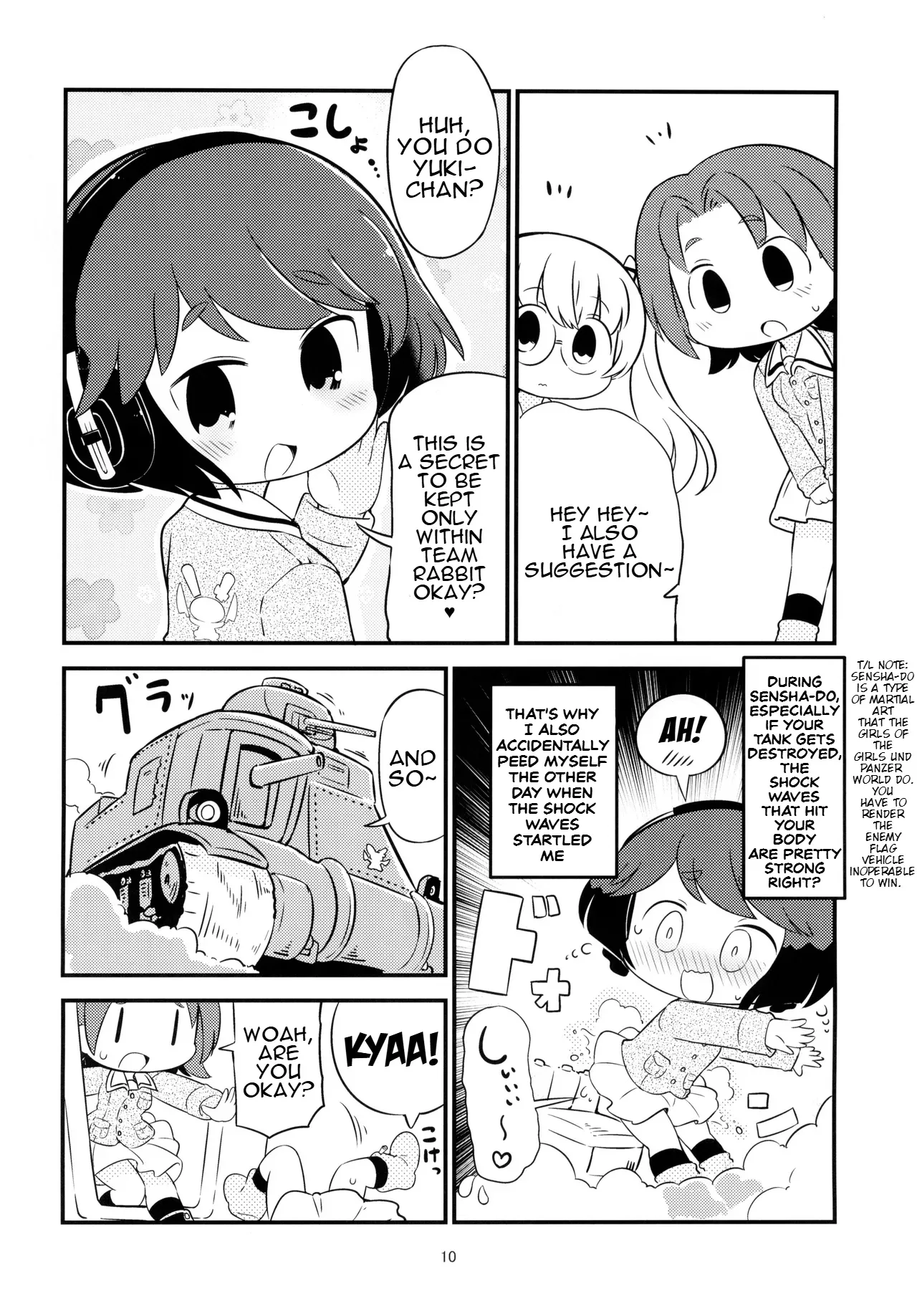 (C104) [Hanomidou (Hanomido)]AZUSA WAR!!(Girls und Panzer) [English] Page 9