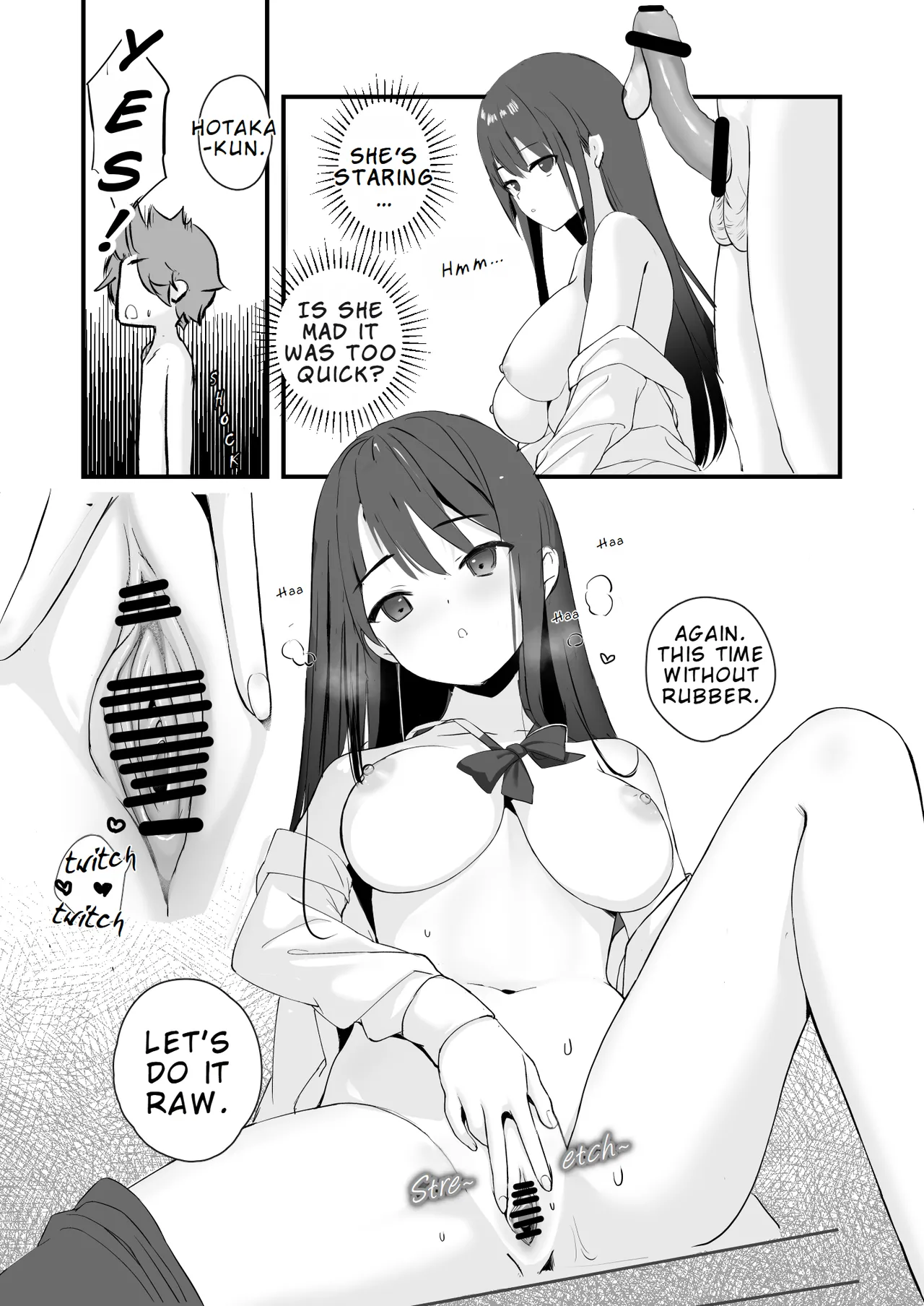 [47sp. (Takashina@Masato)]Seiso Senpai Seiyoku Tsuyoi - Neat senior with strong sexual desire[English] [Ballons translator] [Digital] Page 14