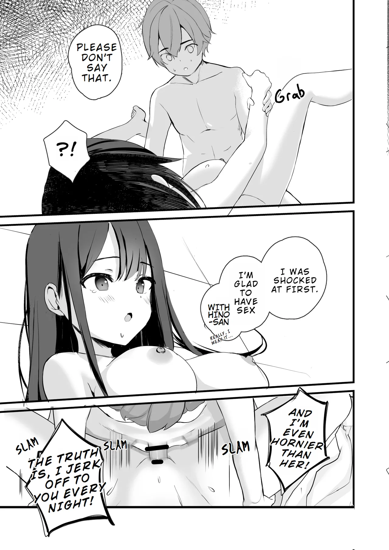 [47sp. (Takashina@Masato)]Seiso Senpai Seiyoku Tsuyoi - Neat senior with strong sexual desire[English] [Ballons translator] [Digital] Page 30
