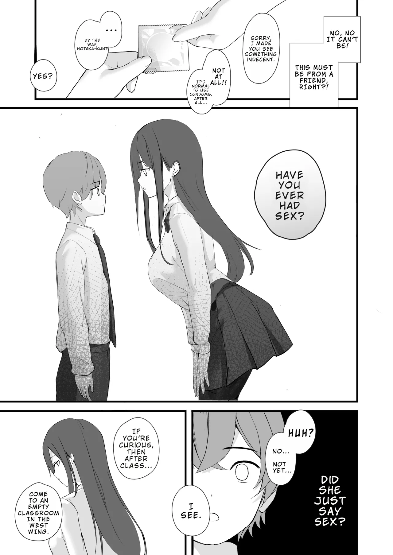 [47sp. (Takashina@Masato)]Seiso Senpai Seiyoku Tsuyoi - Neat senior with strong sexual desire[English] [Ballons translator] [Digital] Page 4