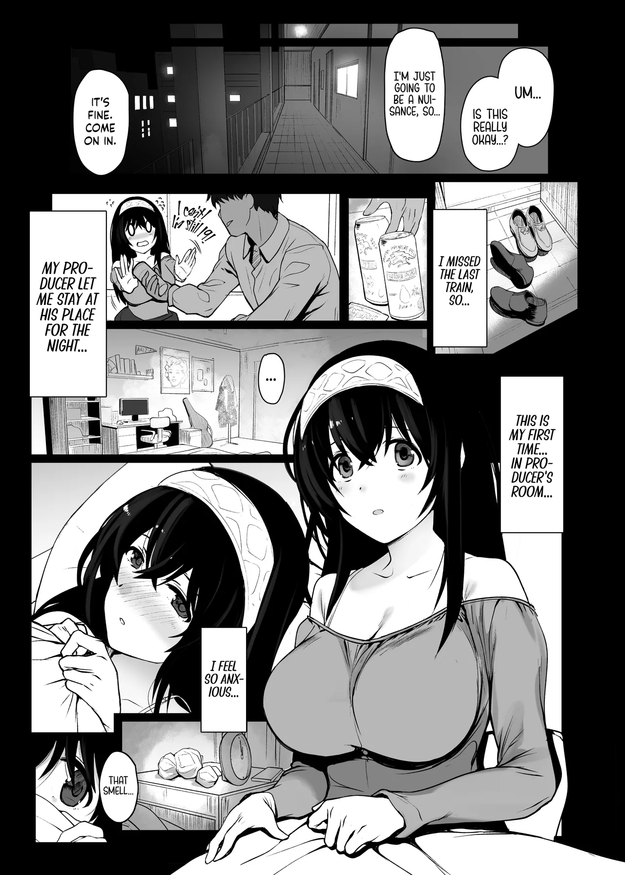 [Trinity Kyoudan (Yodare)]Sagisawa Fumika no Seiyoku Jijou | Of Sagisawa Fumika's Lust(THE IDOLM@STER CINDERELLA GIRLS) [English] [Bikkie Biter] Page 2