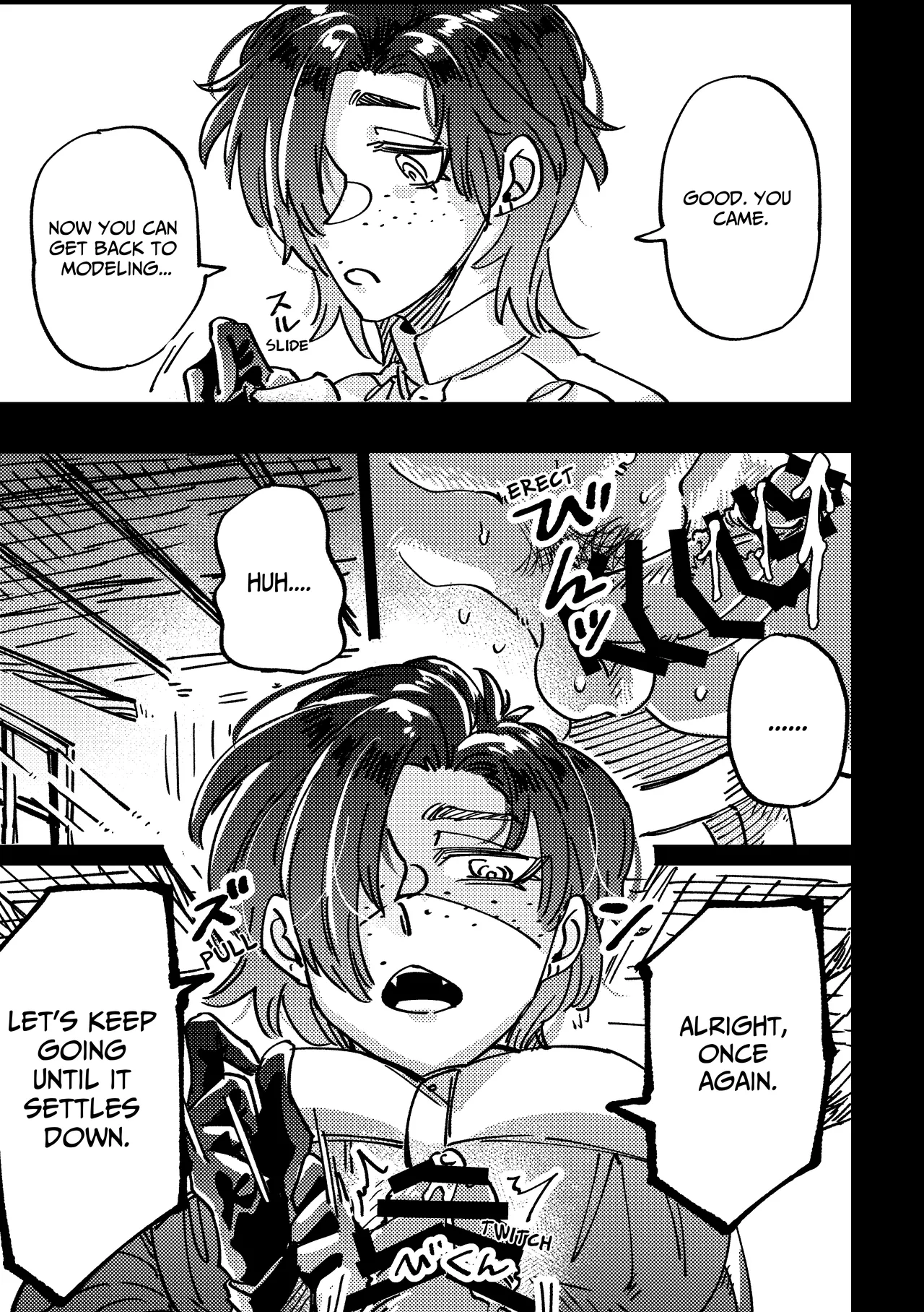 [SugarToast (Satou Zuke)]Model no Kuse ni Namaiki da. | What a naughty model.[English] [Leonardo DoJinshi] Page 7