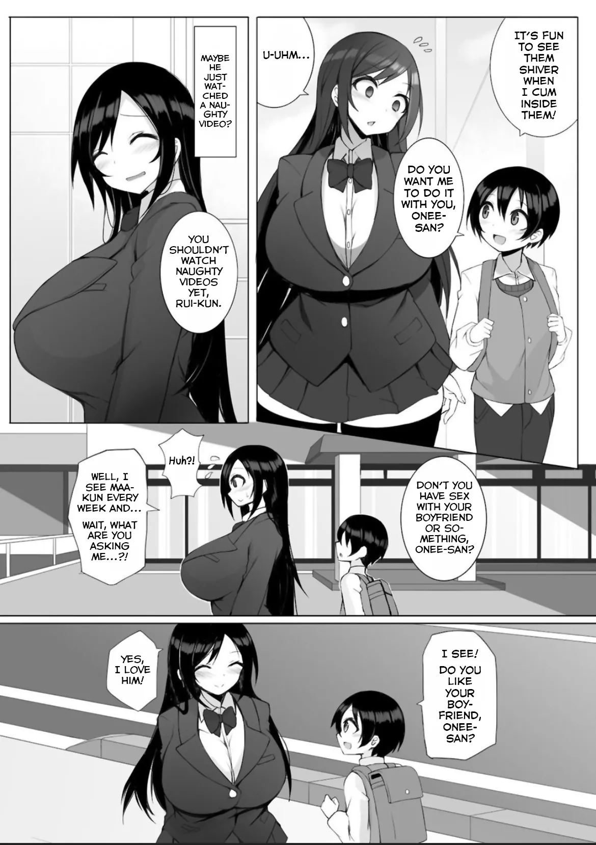[Sukage]Rui-kun to Kinjo no Joshi Kousei no Onee-san Ch. 1(Cyberia Plus Vol. 19) [English] [Shiranai Translations] Page 4