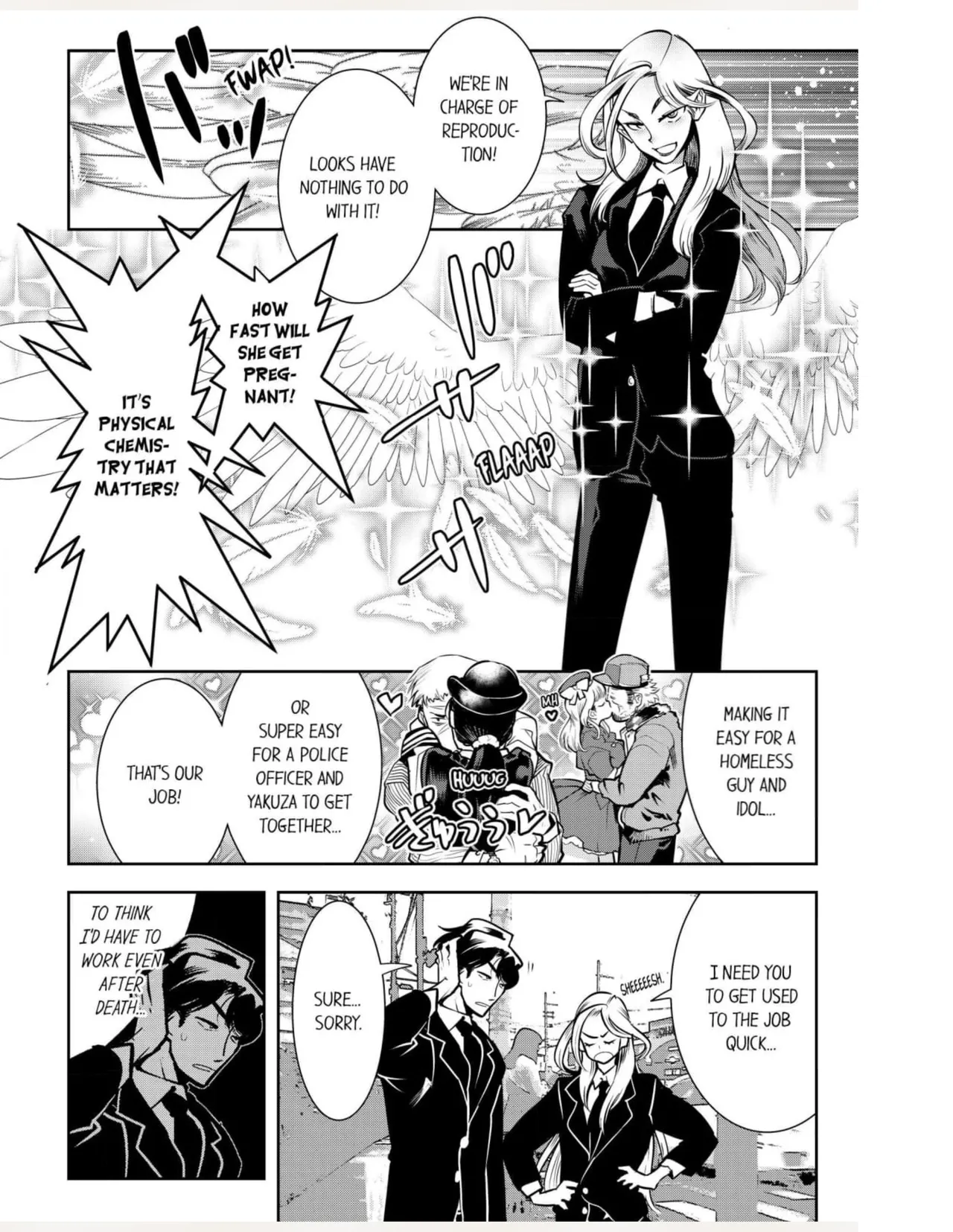 [Kemonono★]Tenshitachi wa Jinrui Hanshoku Tantou ni Narimashita 1 | Angels Matchmaking People for Human Reproduction 1[English] Page 3