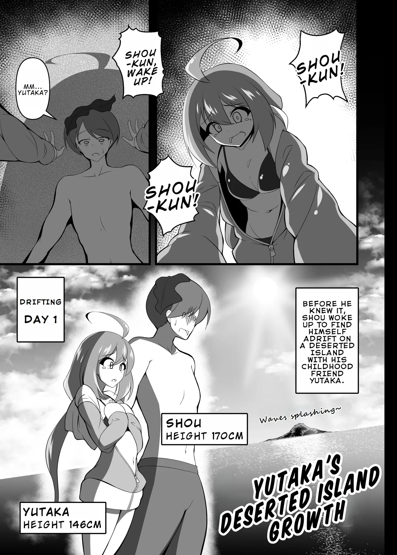 (C104) [Beast Mode (Toka, moralgear)]Yutaka na Mujintou Seichouki | Yutaka's Deserted Island Growth[English] Page 2