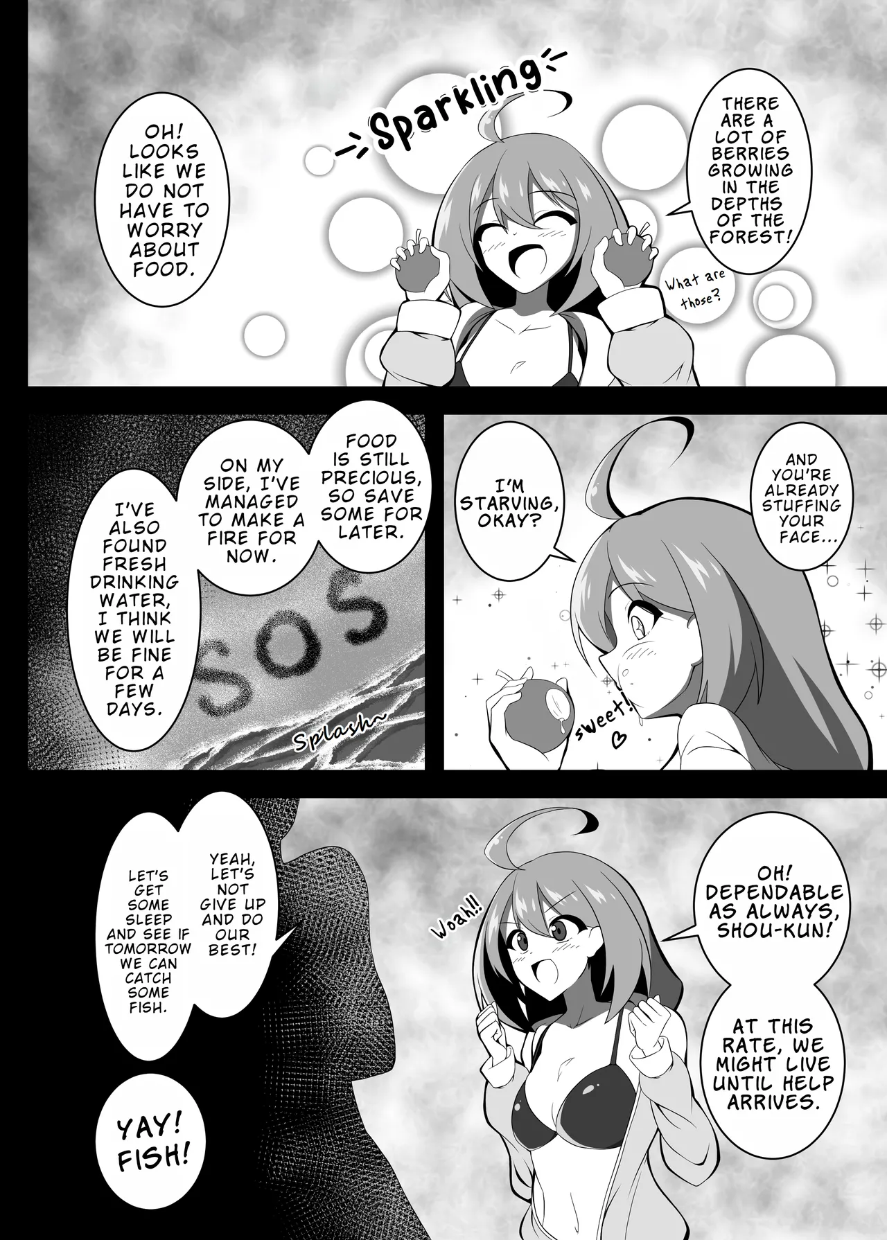 (C104) [Beast Mode (Toka, moralgear)]Yutaka na Mujintou Seichouki | Yutaka's Deserted Island Growth[English] Page 3