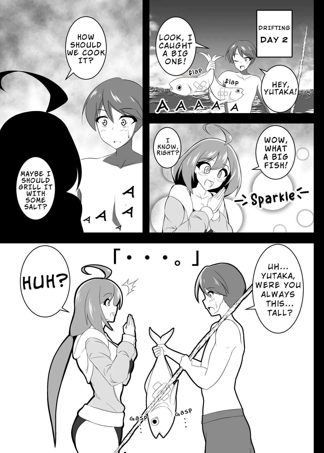 (C104) [Beast Mode (Toka, moralgear)]Yutaka na Mujintou Seichouki | Yutaka's Deserted Island Growth[English] Page 4