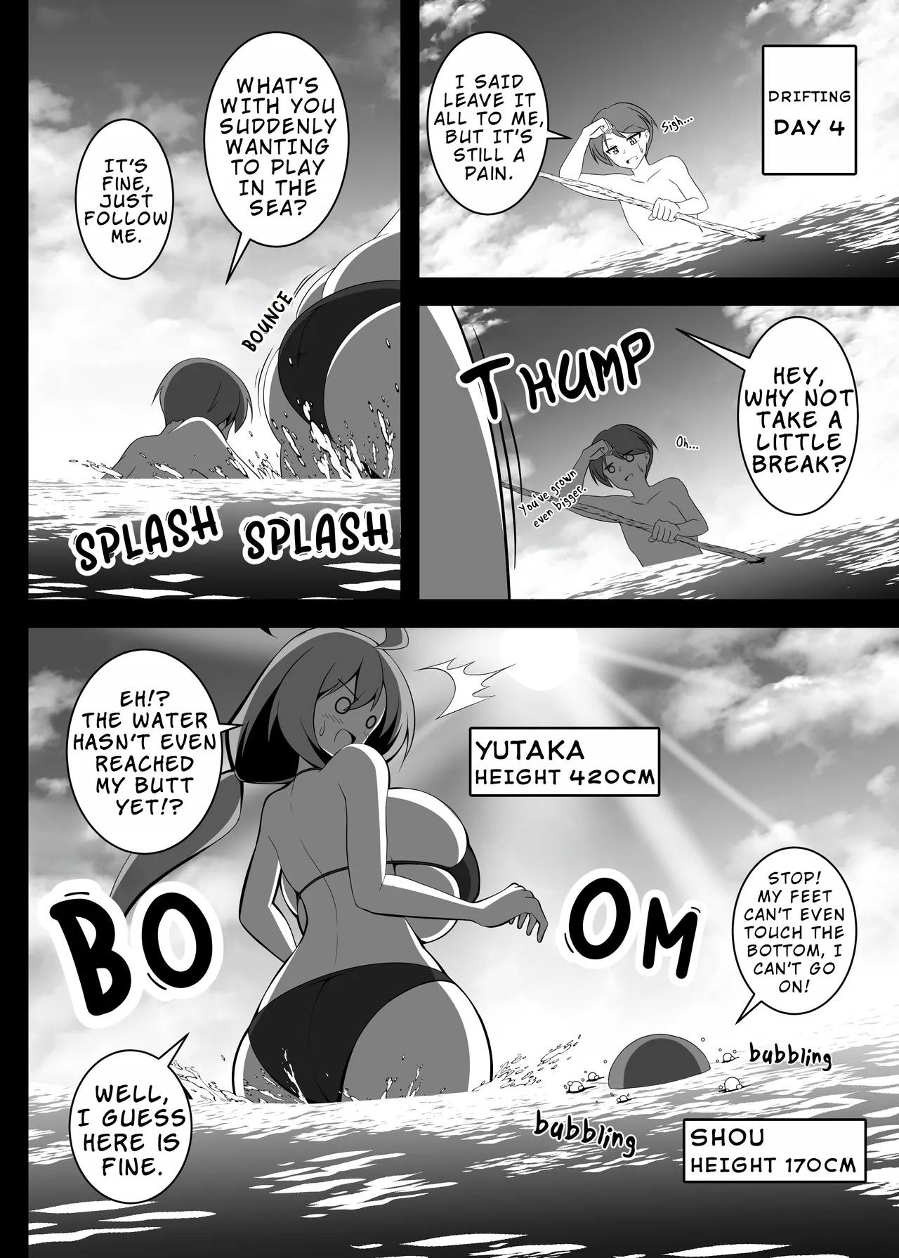 (C104) [Beast Mode (Toka, moralgear)]Yutaka na Mujintou Seichouki | Yutaka's Deserted Island Growth[English] Page 9