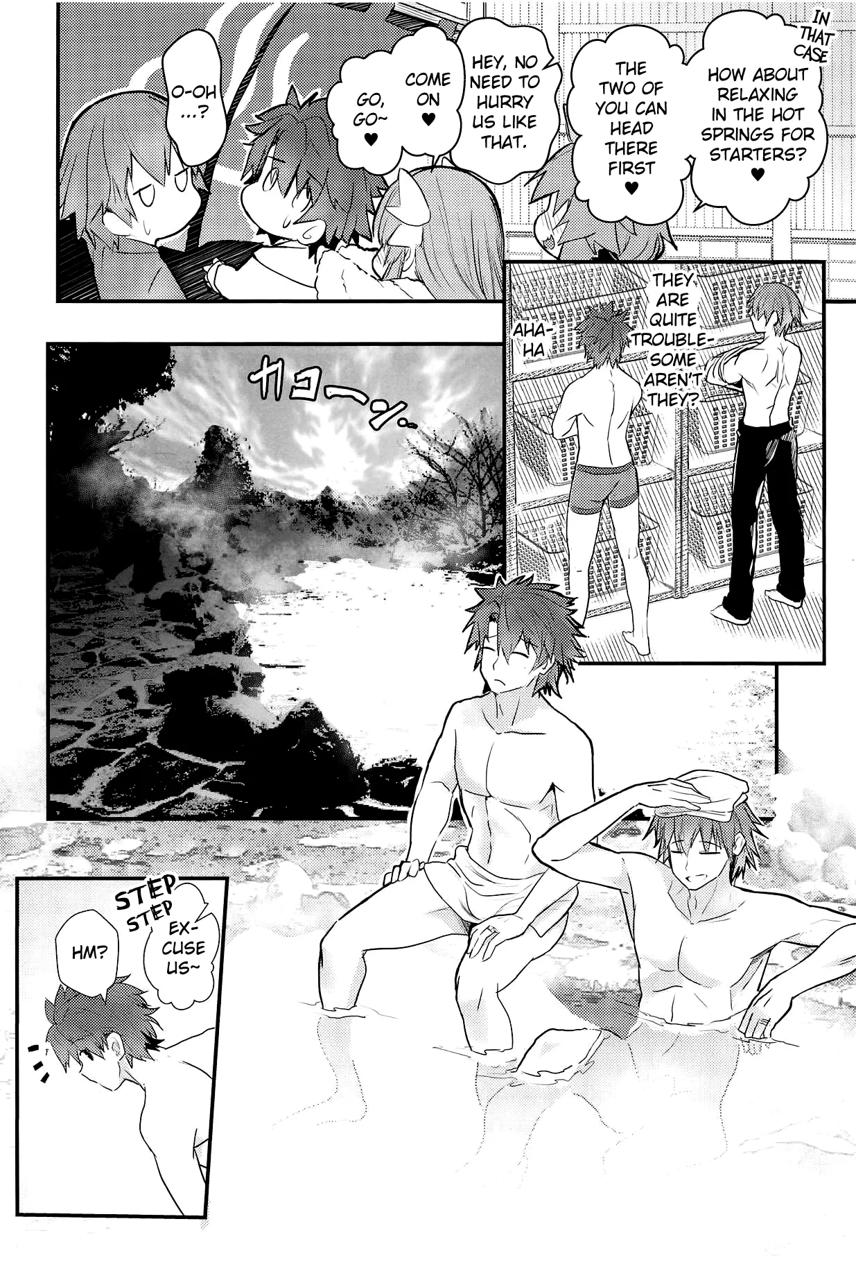 (C95) [Yamitsuki Honpo (Wise Speak)]Onsen, Yukemuri, Bijo Zekkei(Fate/Grand Order) [English] [Miracle Sanny TL] Page 3