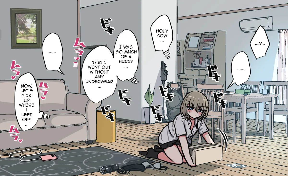 [torimogura]ribingu de kaihou onani-suru shinyu-chan | Best Friend-chan Masturbating Out in the Living Room[English] Page 7