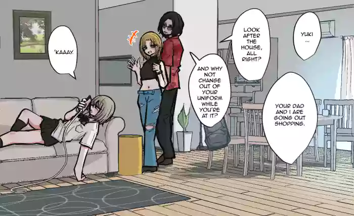 [torimogura]ribingu de kaihou onani-suru shinyu-chan | Best Friend-chan Masturbating Out in the Living Room[English]