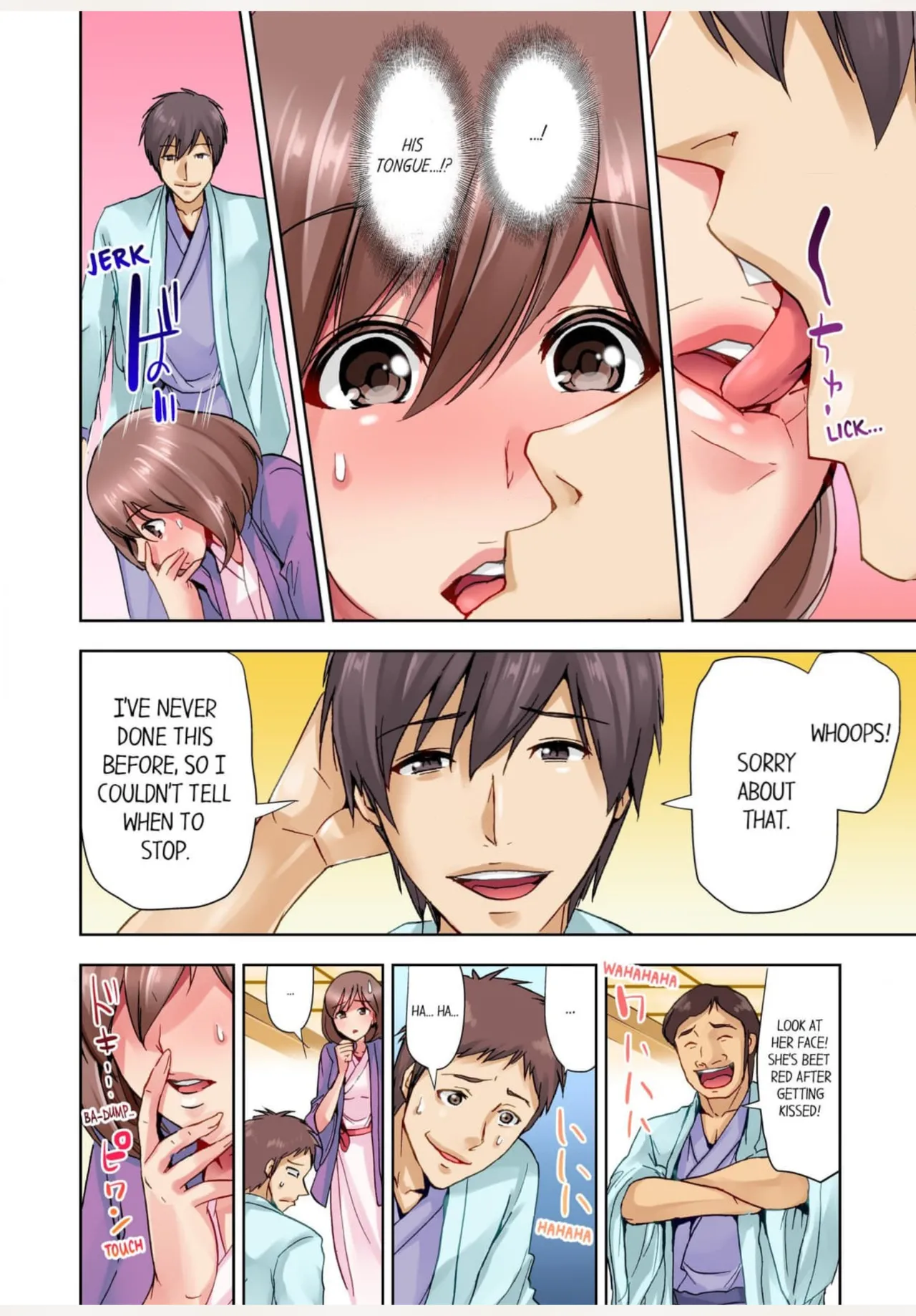 [Syo Aoi]Kekkon 3-Nen Me no Tsuma wa, Shain Ryokou Chuu ni Otto no Yoko de Netorareru! 1 | Netorare With a Busty Wife on a Company Trip 1[English] Page 13