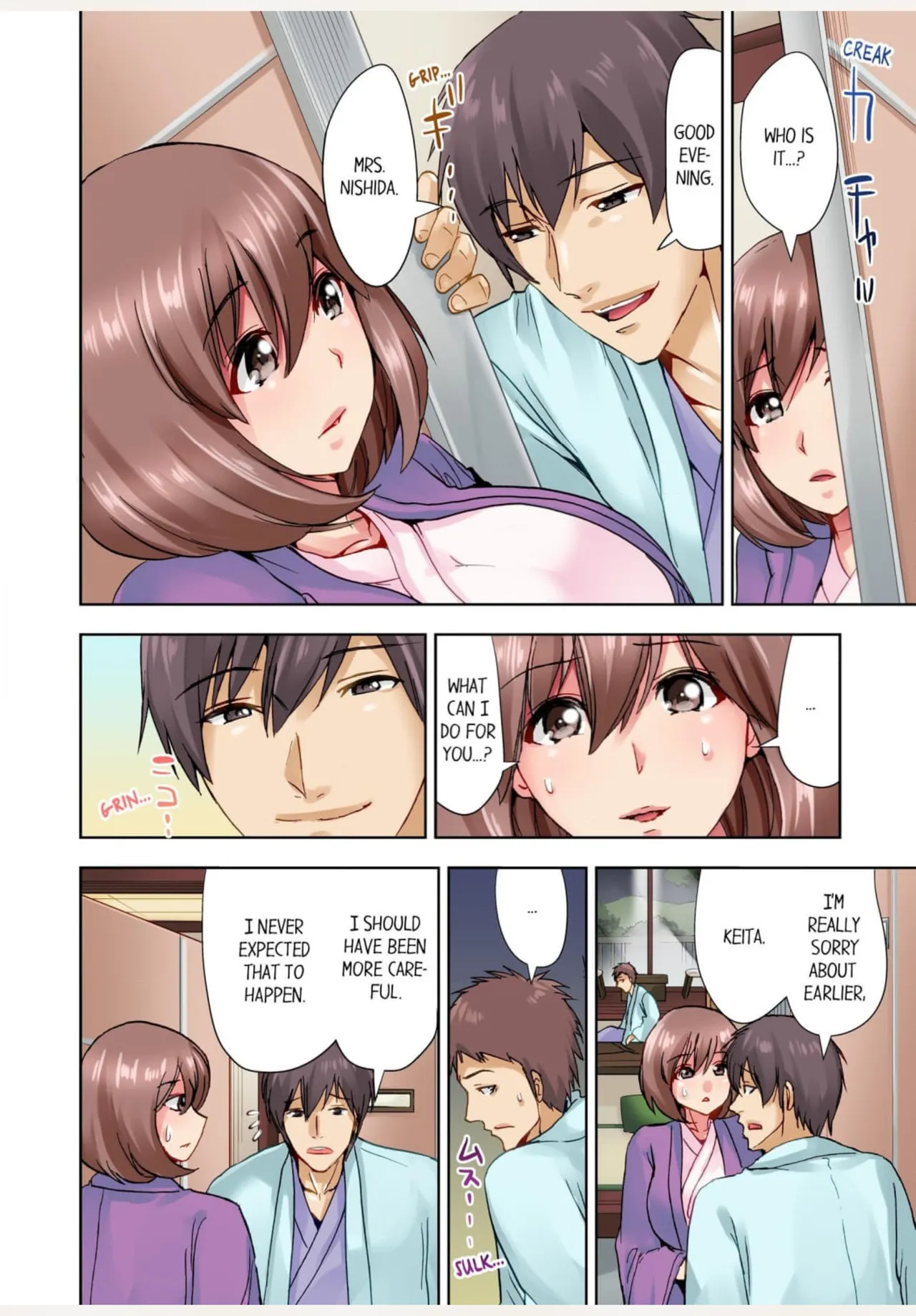 [Syo Aoi]Kekkon 3-Nen Me no Tsuma wa, Shain Ryokou Chuu ni Otto no Yoko de Netorareru! 1 | Netorare With a Busty Wife on a Company Trip 1[English] Page 15
