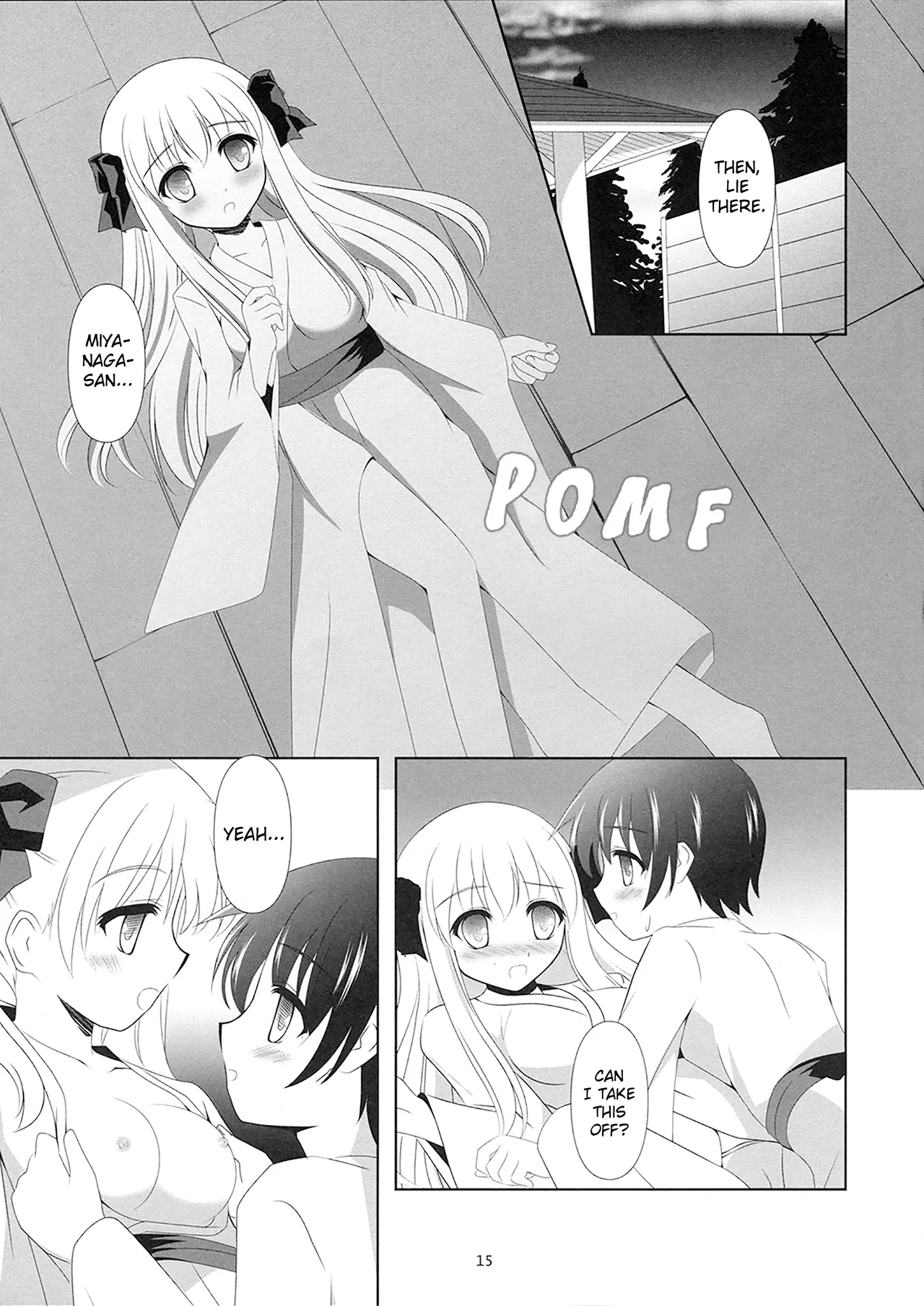 (C84) [Hukakuteiseigenri (T.cylinder)]SAKI×NODO(-Saki-) [English] Page 14