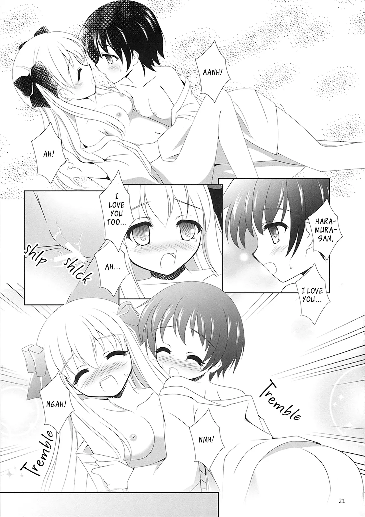 (C84) [Hukakuteiseigenri (T.cylinder)]SAKI×NODO(-Saki-) [English] Page 20