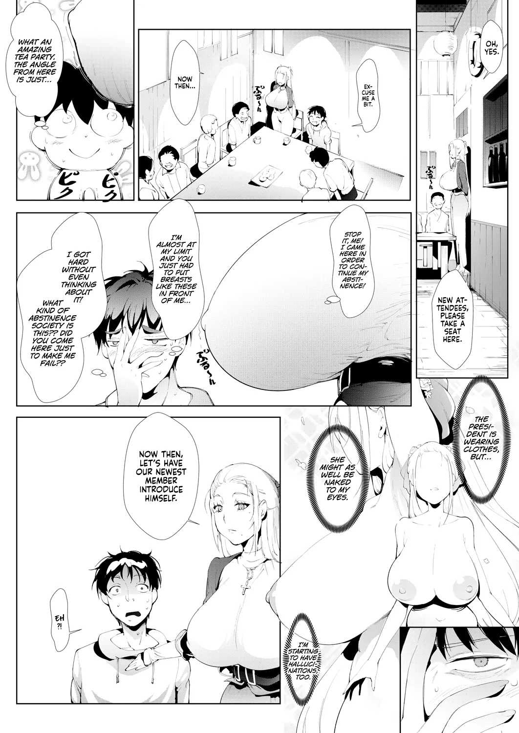 [Moejin]Kinyokugojokai | Abstinence Benefit Society(COMIC AUN 2024-02) [English] [Digital] Page 3