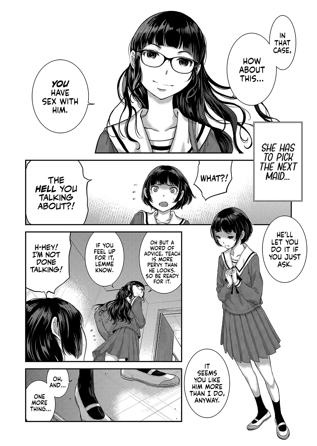 [Harazaki Takuma]Maid Kitan - Maid Mysterious Story[English] [RyuugaTL] [Decensored] [Digital] Page 185